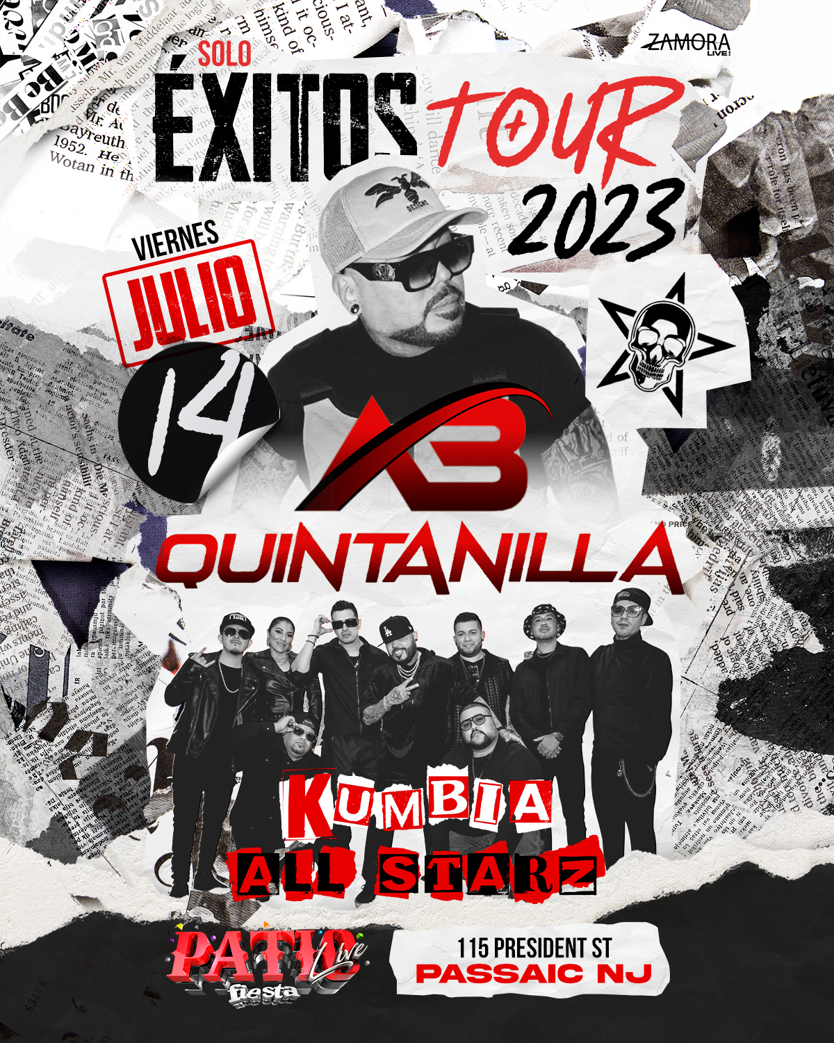 Buy tickets for AB QUINTANILLA & KUMBIA ALL STARZ AB QUINTANILLA & KUMBIA ALL STARZ