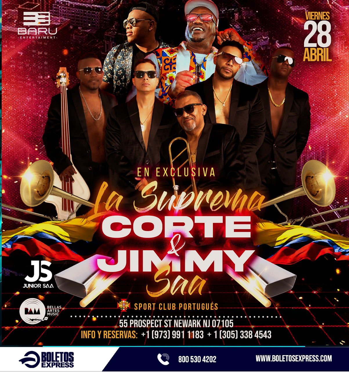 LA SUPREMA CORTE & JIMMY SAA Tickets - BoletosExpress