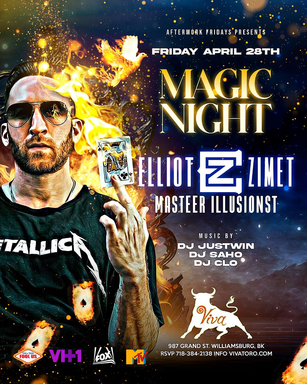 Buy tickets for “Magic Night” with Elliot Zimet “Magic Night” with Elliot Zimet