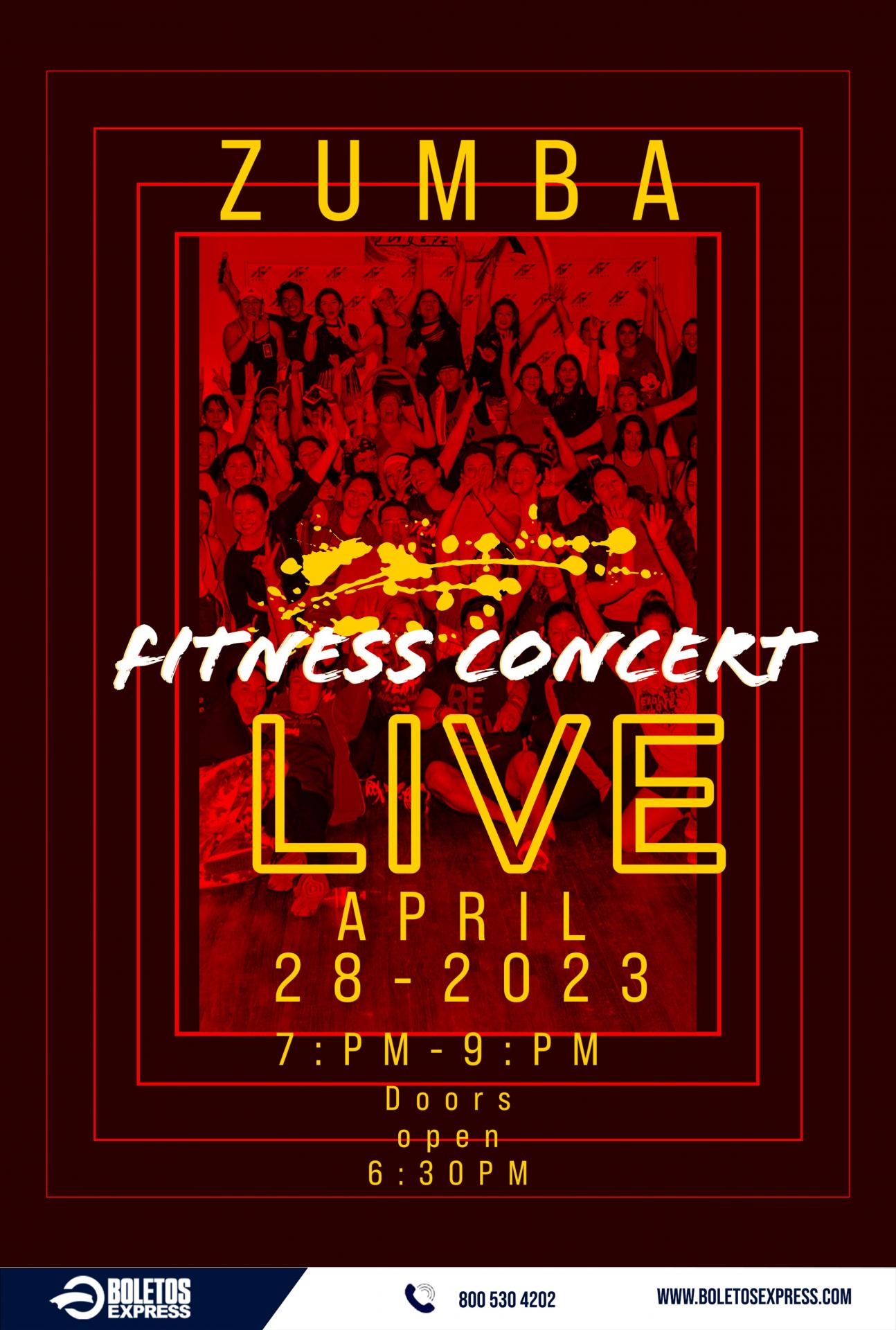 Buy tickets for FITNESS CONCERT | Zumba Master Class FITNESS CONCERT | Zumba Master Class