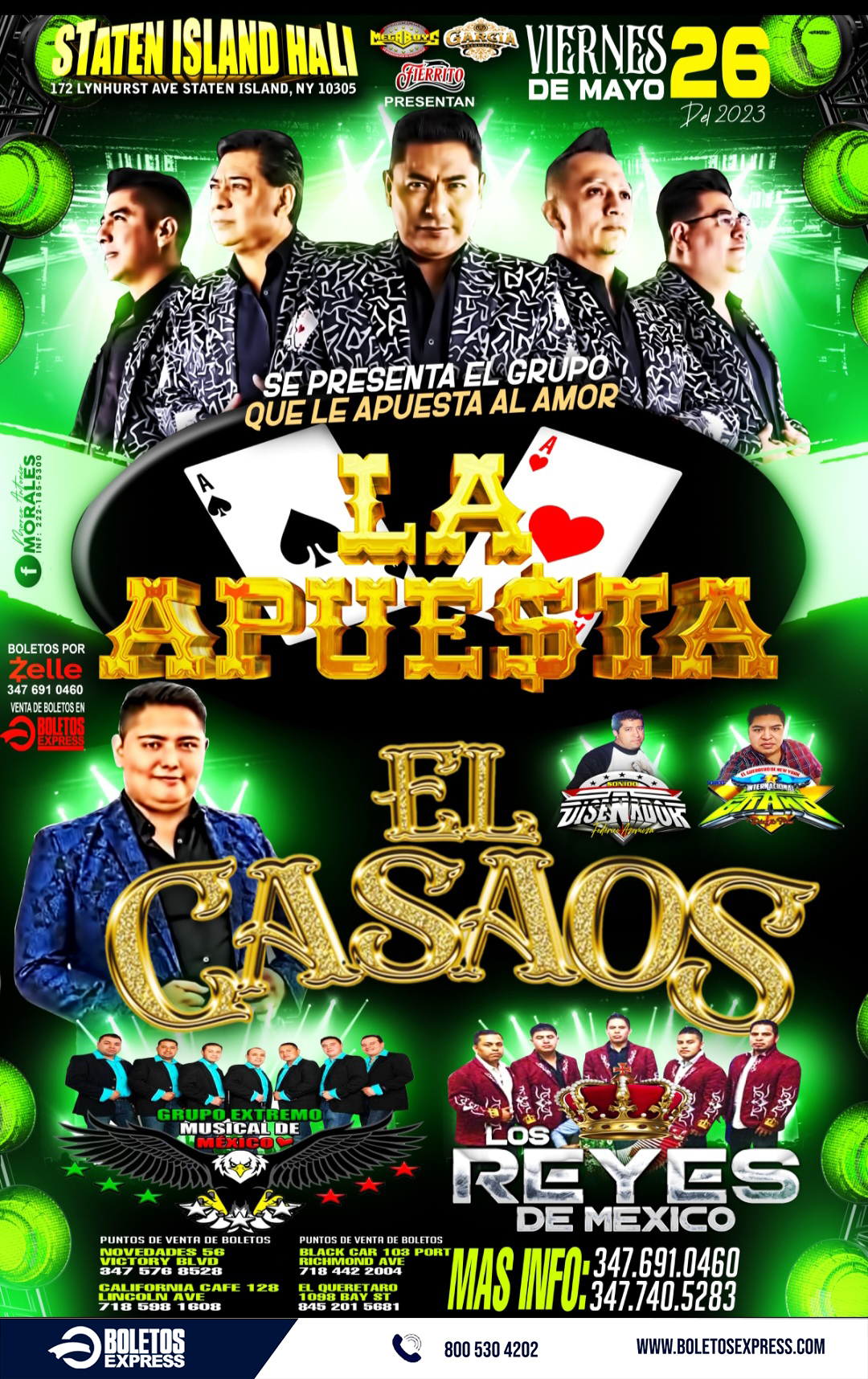 Buy tickets for LA APUESTA & EL CASAOS LA APUESTA & EL CASAOS