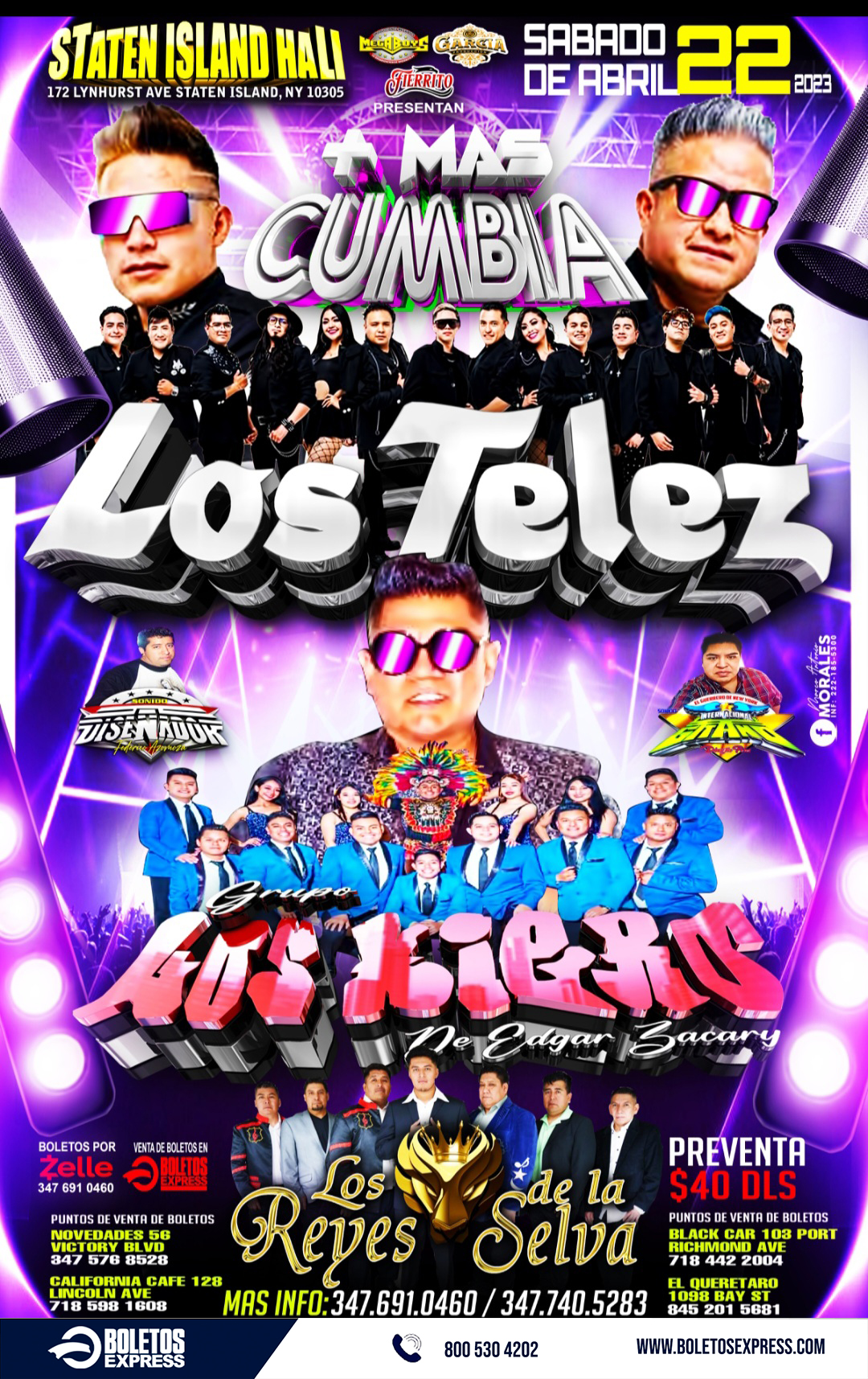 Buy tickets for LOS TELEZ & GRUPO LOS KIERO LOS TELEZ & GRUPO LOS KIERO