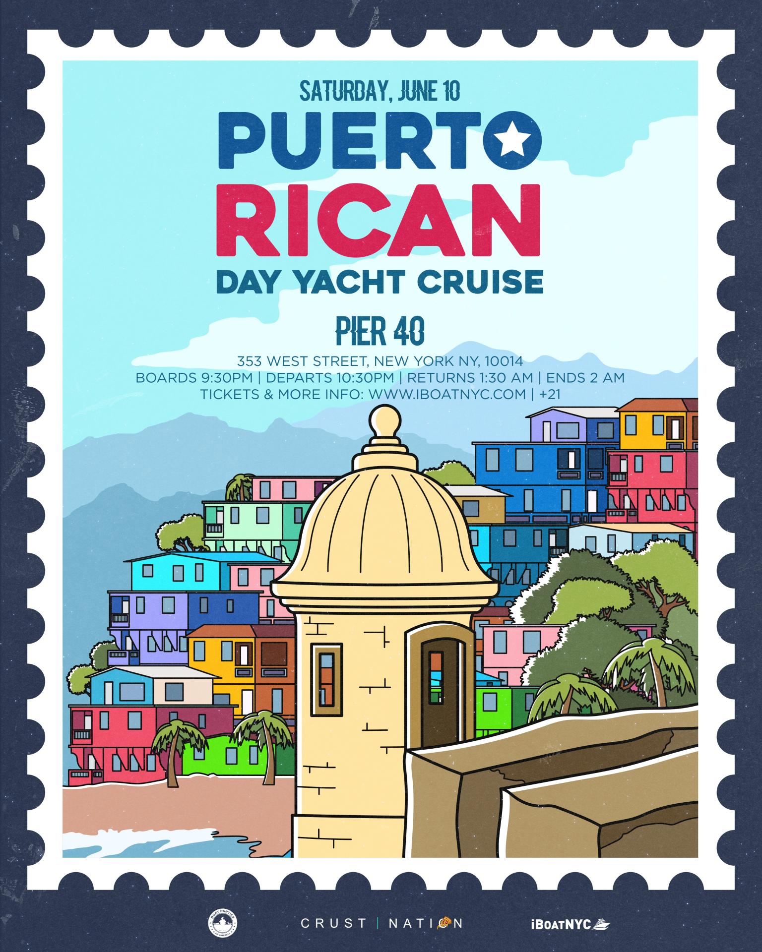 Buy tickets for PUERTO RICAN DAY Latin Boat Party NYC PUERTO RICAN DAY Latin Boat Party NYC