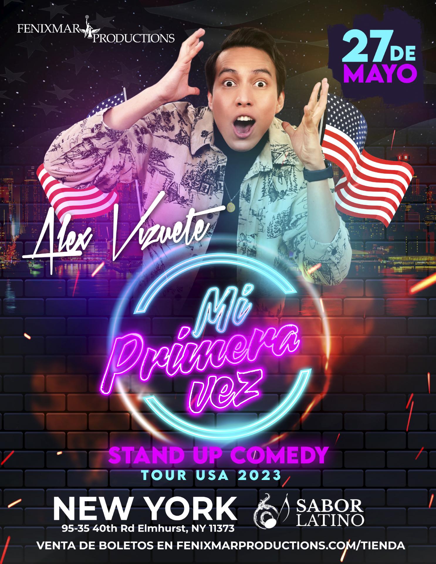 Alex Vizuete Mi Primera Vez Tickets BoletosExpress