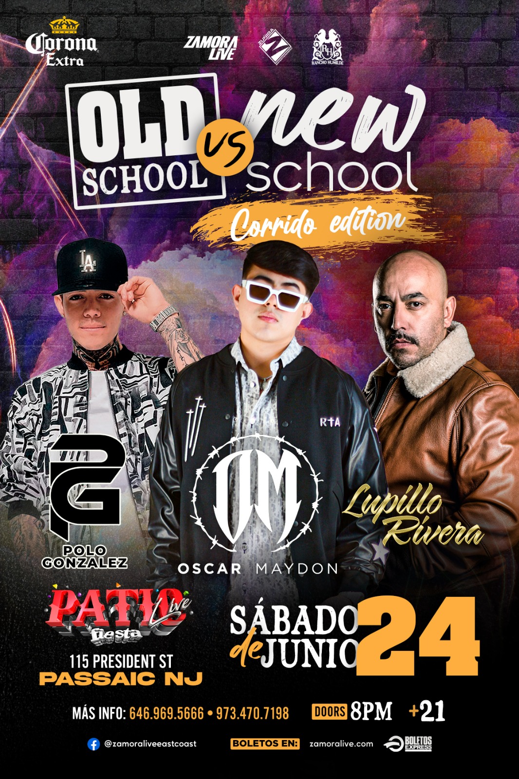 Buy tickets for LUPILLO RIVERA, OSCAR MAIDON, Y POLO GONZALEZ LUPILLO RIVERA, OSCAR MAIDON, Y POLO GONZALEZ