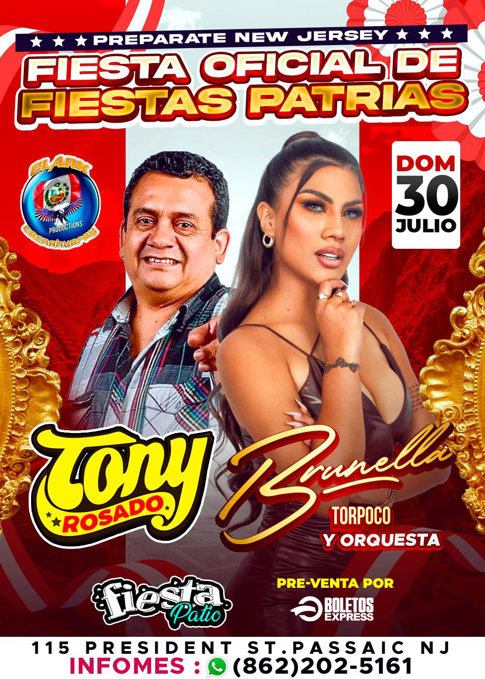 Buy tickets for TONY ROSADO | BRUNELLA TORPOCO TONY ROSADO | BRUNELLA TORPOCO