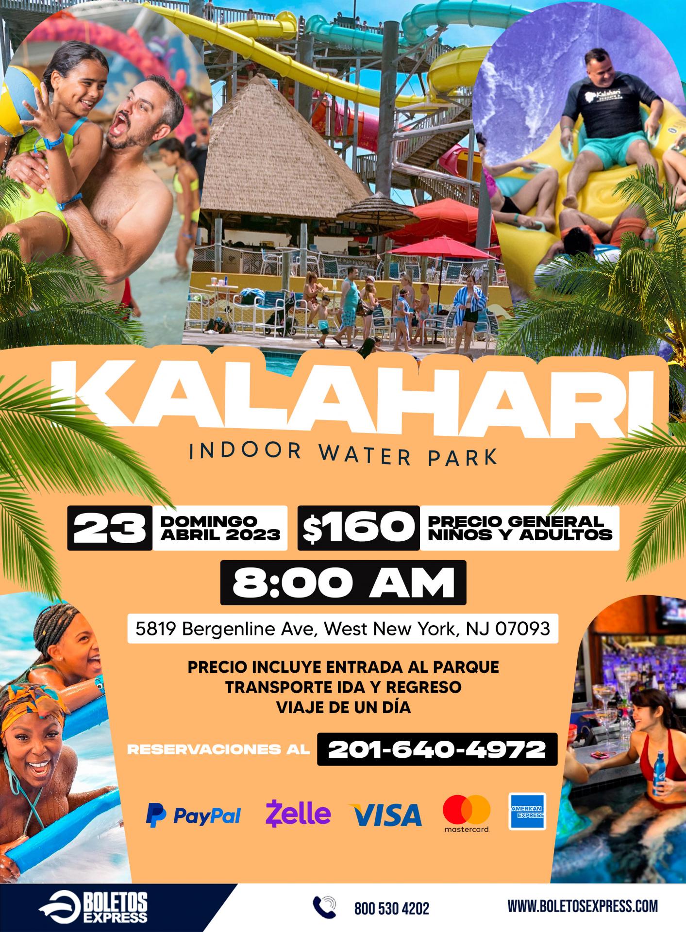 Buy tickets for KALAHARI KALAHARI