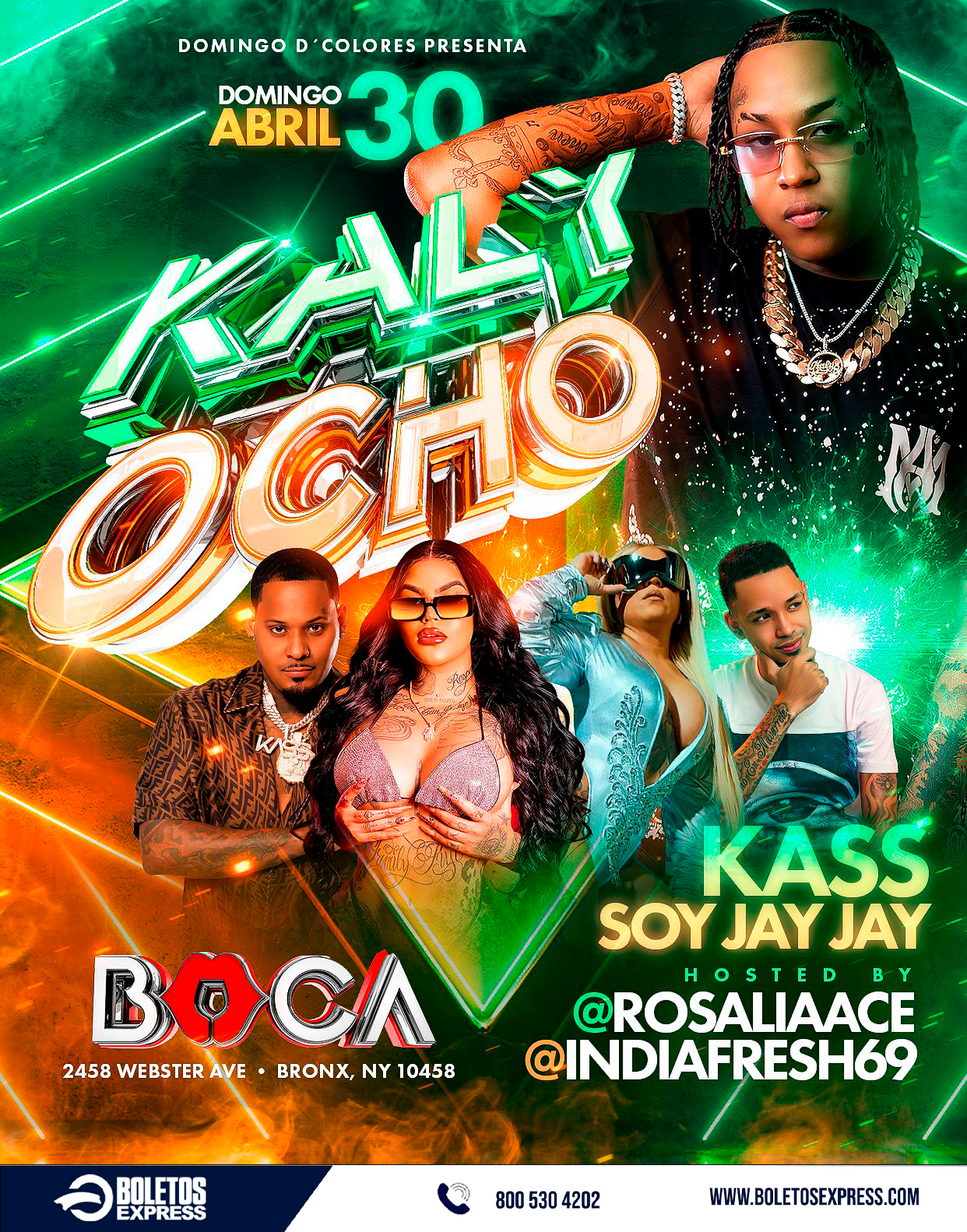 Buy tickets for KALY OCHO KALY OCHO