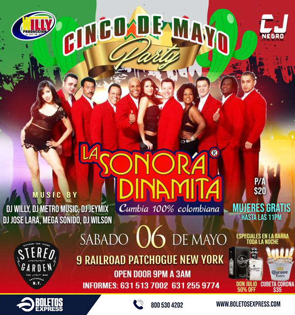 Buy tickets for LA SONORA DINAMITA LA SONORA DINAMITA