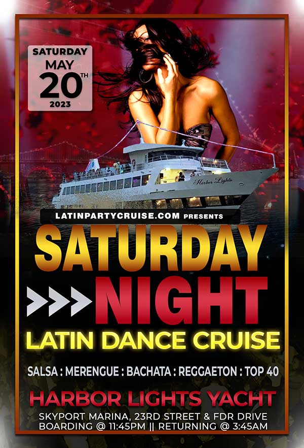 Buy tickets for Saturday Night Latin Dance Cruise Saturday Night Latin Dance Cruise