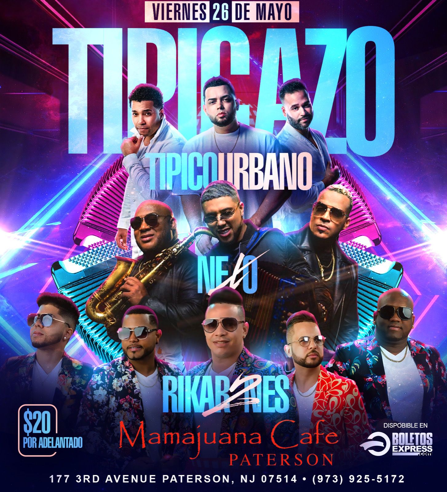 Buy tickets for Tipicazo Tipicazo