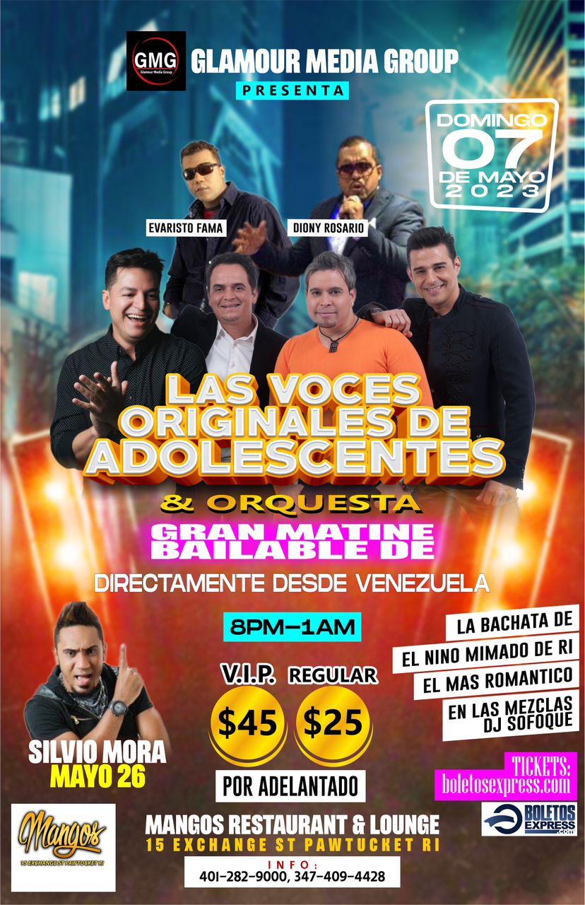 Buy tickets for LAS VOCES ORIGINALES DE ADOLESCENTES LAS VOCES ORIGINALES DE ADOLESCENTES