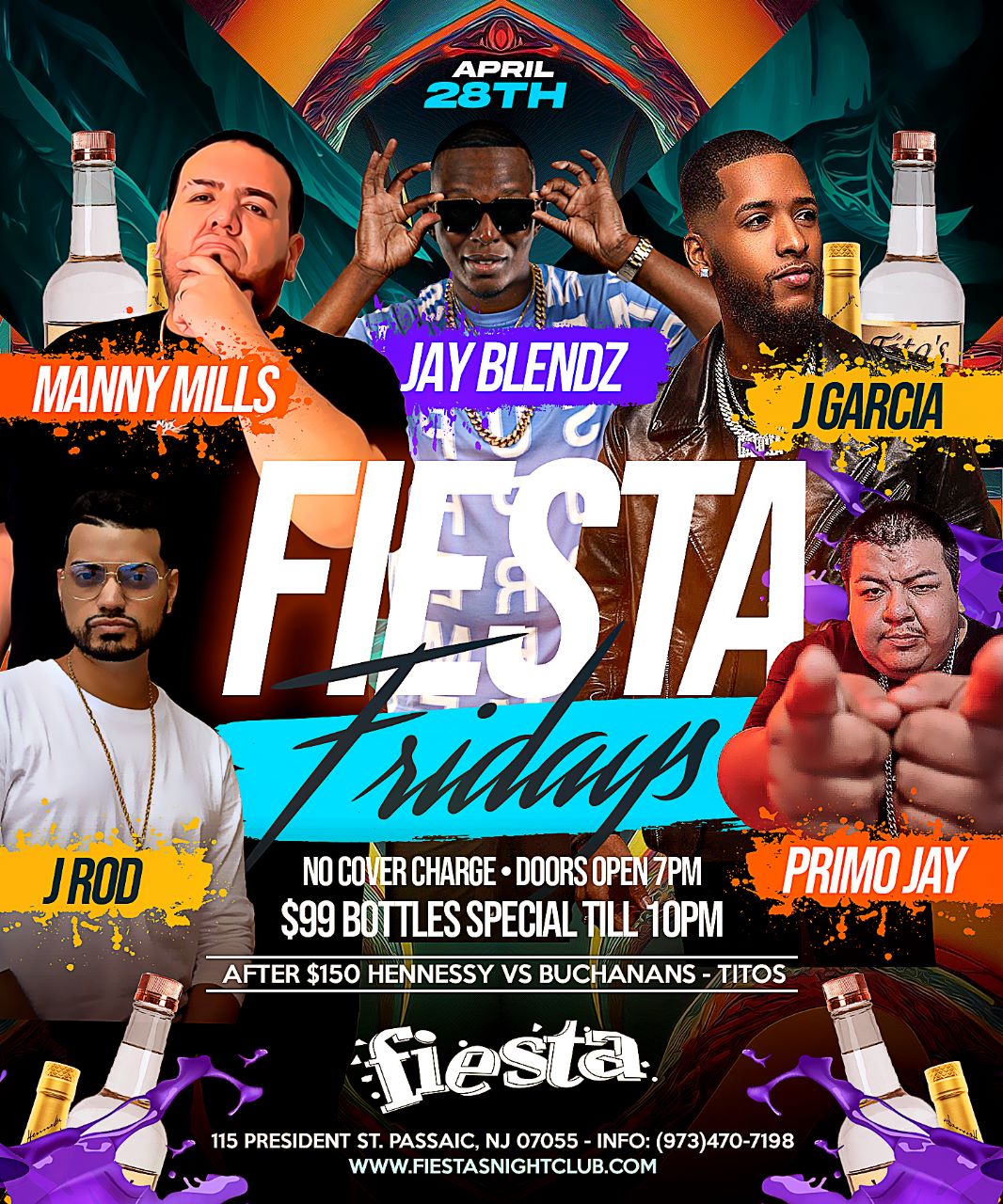 Buy tickets for DJ MANNY MILLS, J GARCIA, JROD, PRIMO JAY, JAY BLENDZ DJ MANNY MILLS, J GARCIA, JROD, PRIMO JAY, JAY BLENDZ