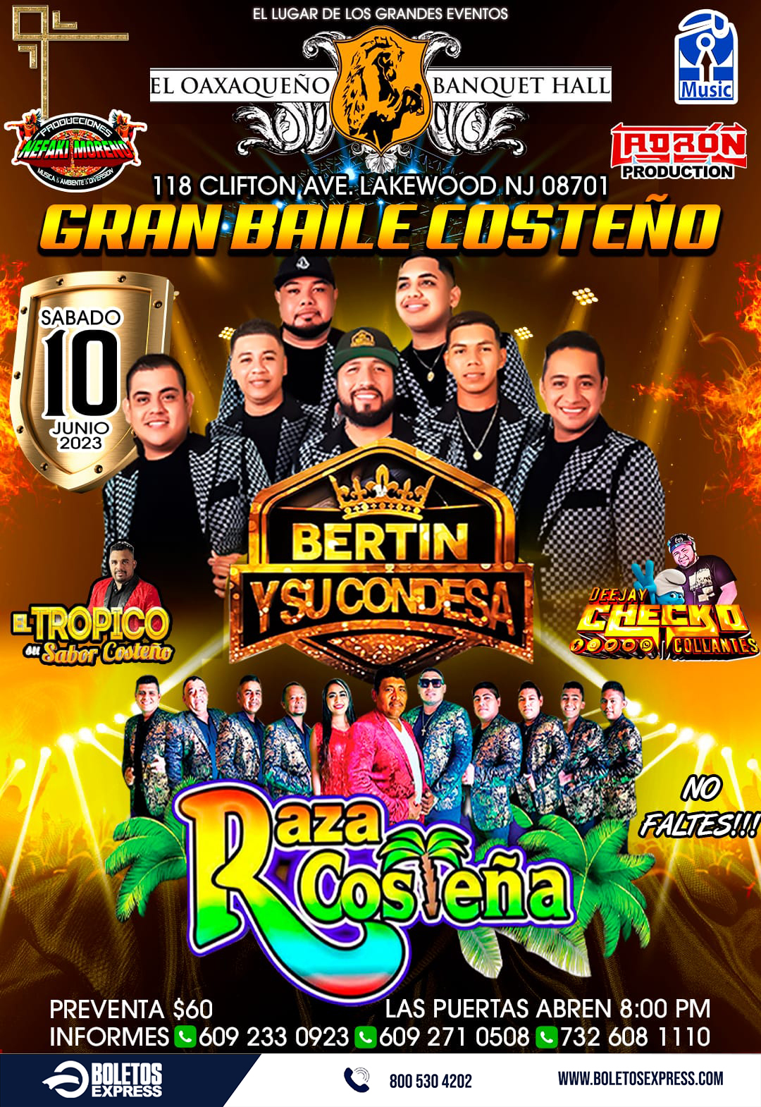BERTIN Y SU CONDESA & RAZA COSTEÑA