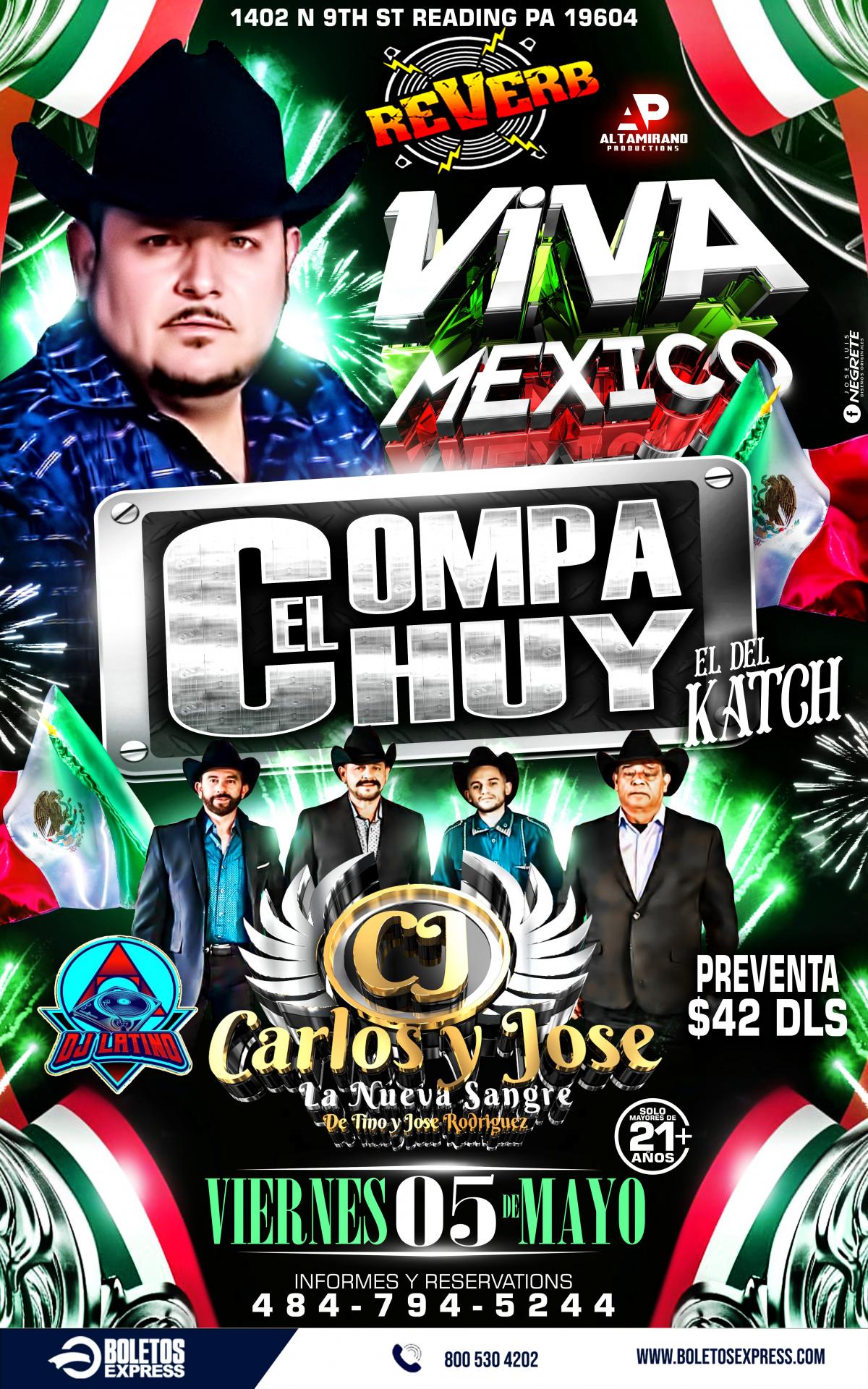 Buy tickets for EL COMPA CHUY & CARLOS Y JOSE EL COMPA CHUY & CARLOS Y JOSE