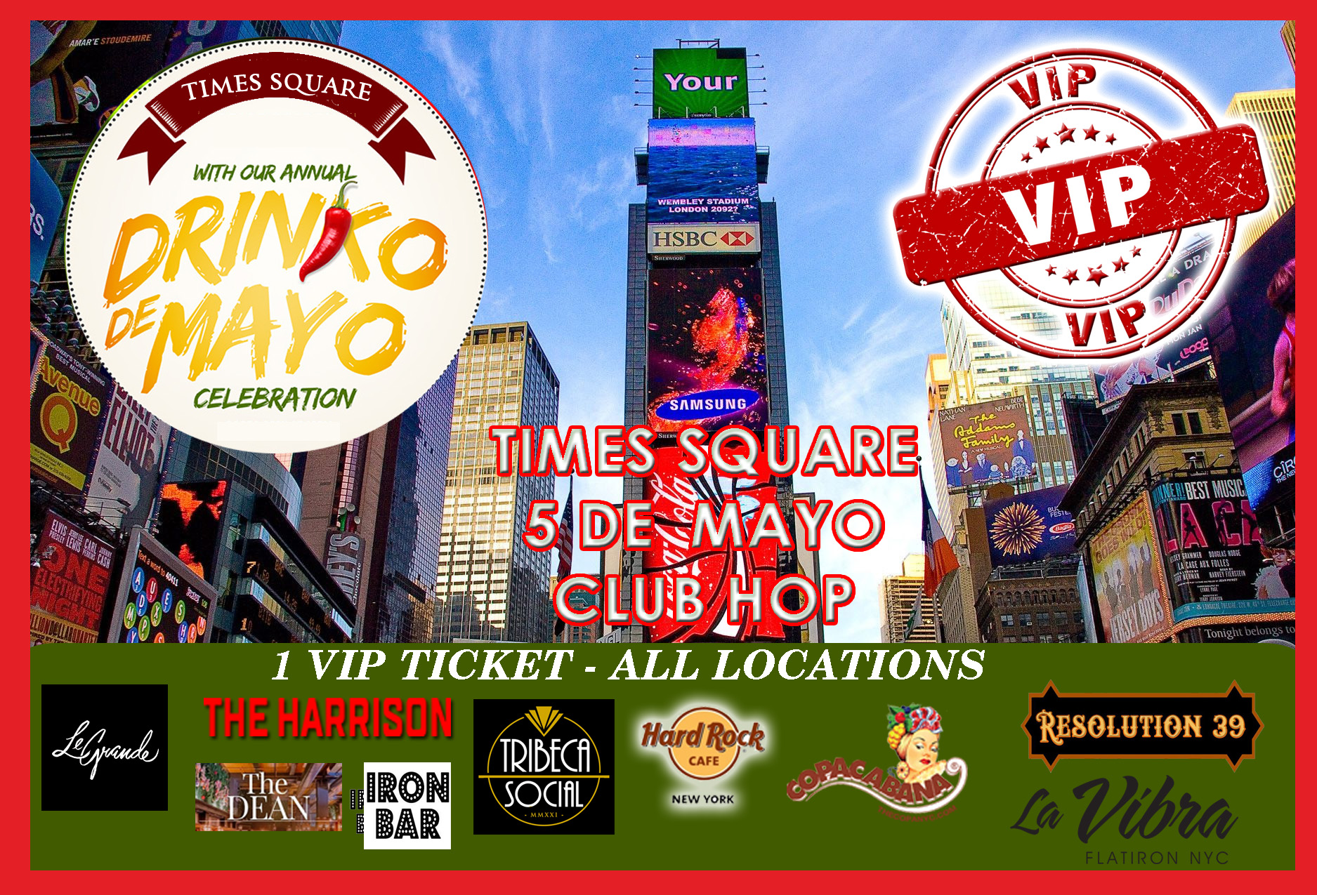 5 DE MAYO CLUB HOP hosted by TSQ EVENTS