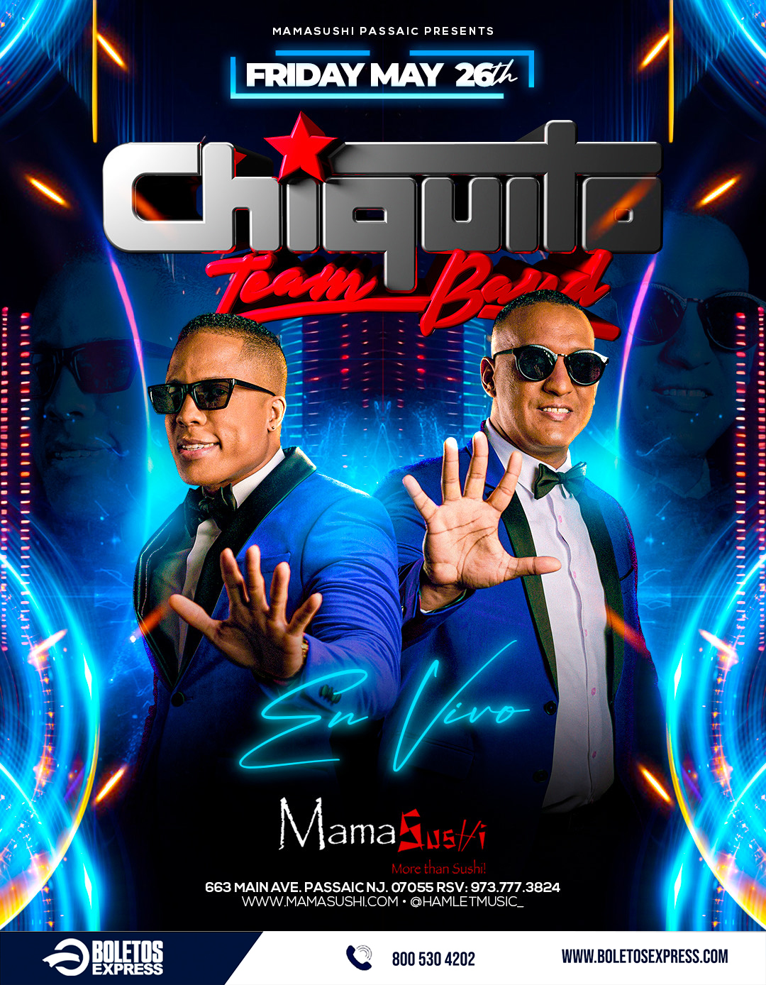 Buy tickets for CHIQUITO TEAM BAND CHIQUITO TEAM BAND