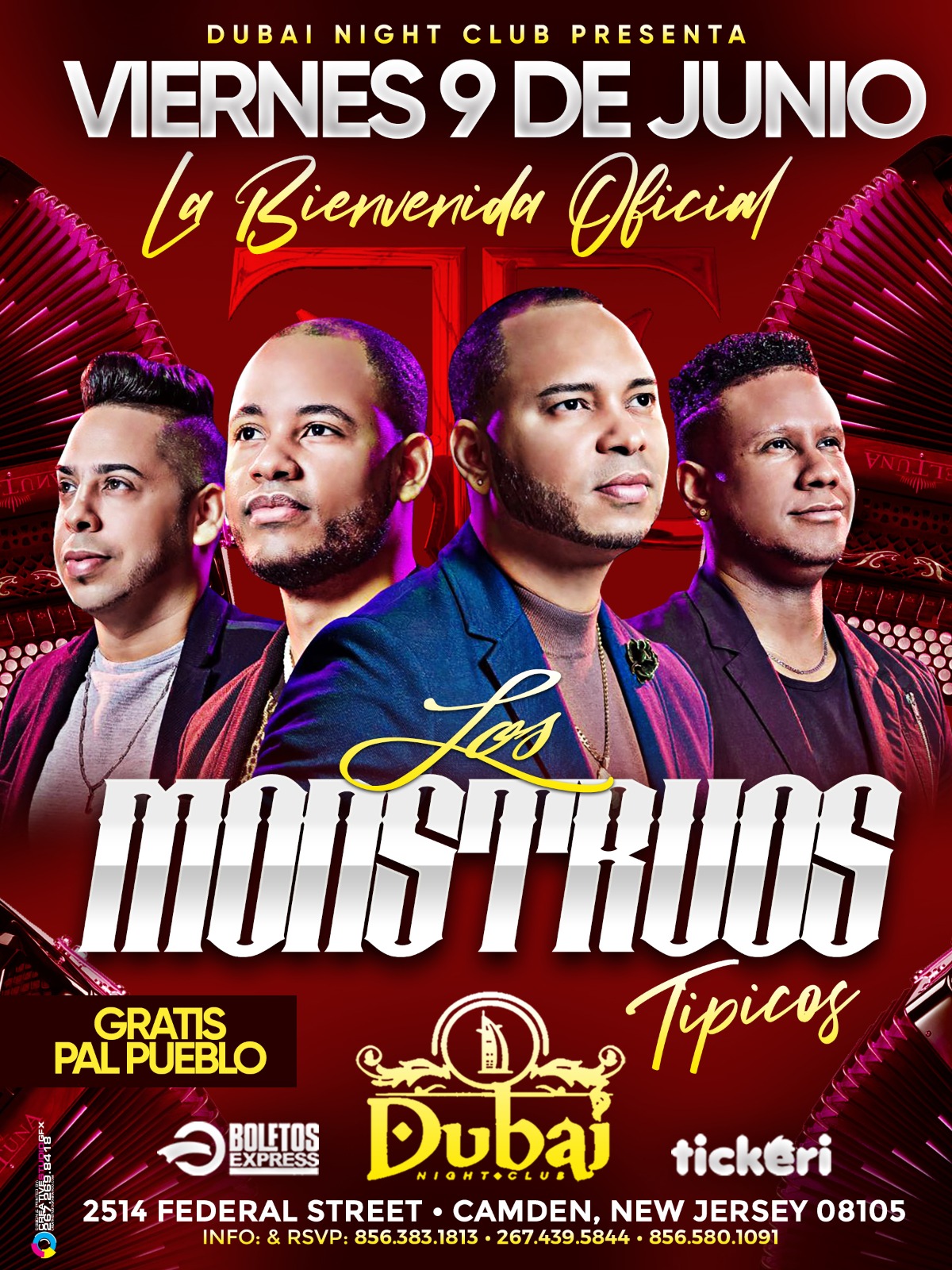 Buy tickets for LOS MONSTRUOS TIPICOS LOS MONSTRUOS TIPICOS