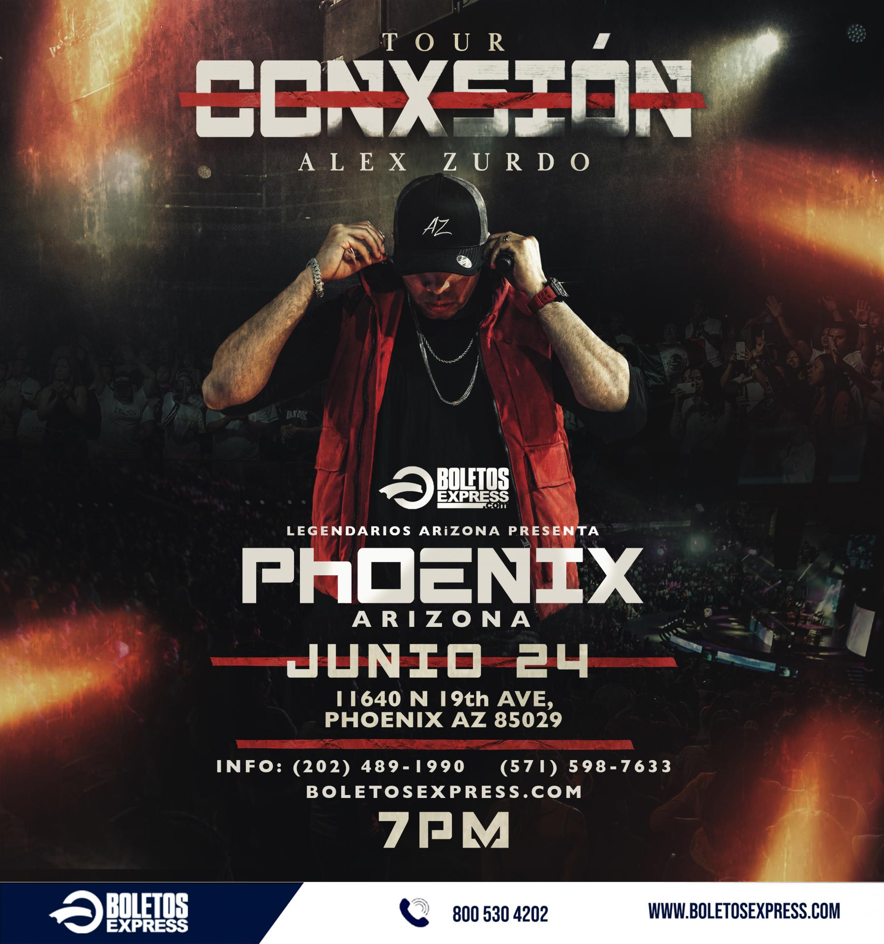 ALEX ZURDO Tickets BoletosExpress