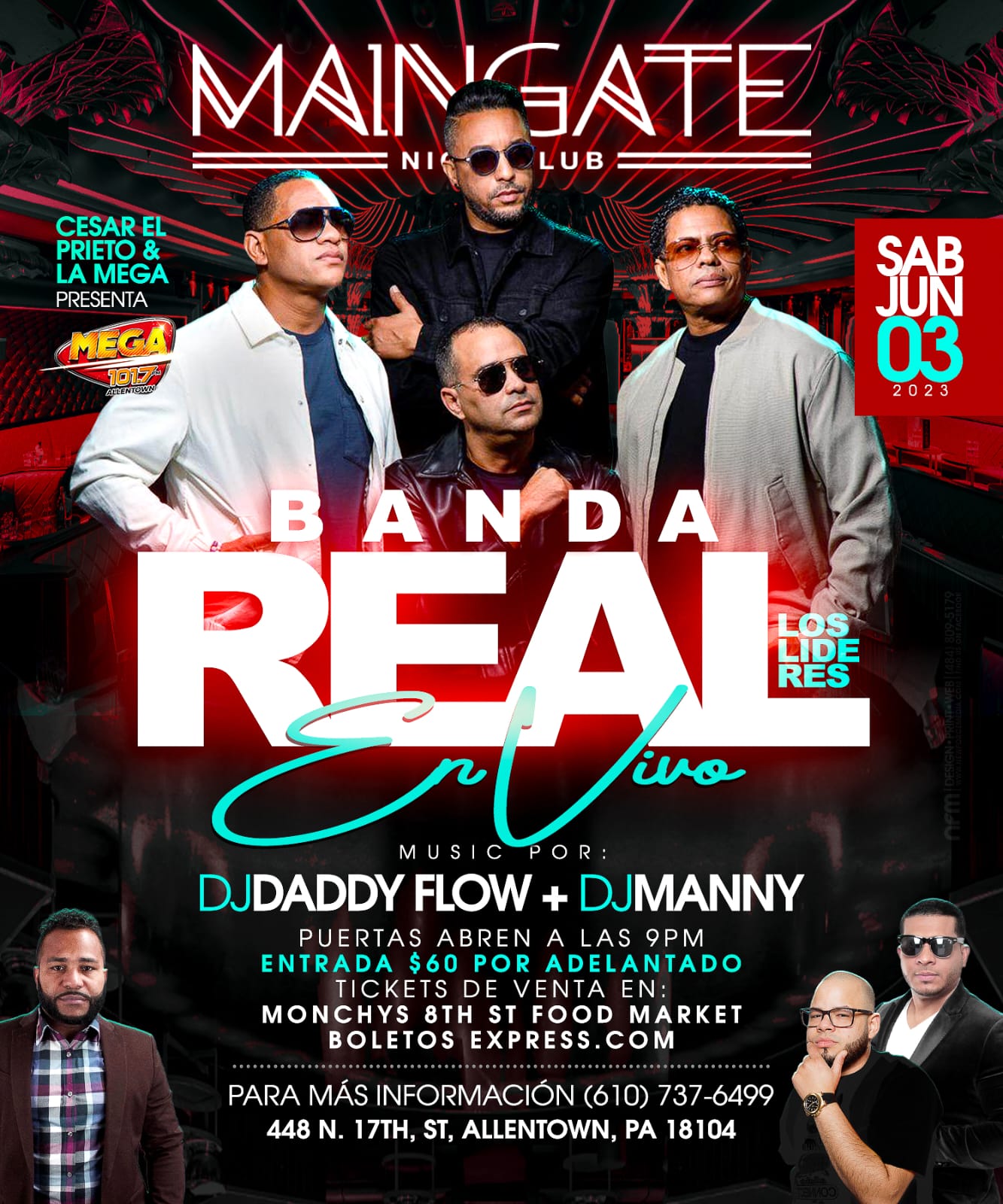 Buy tickets for BANDA REAL BANDA REAL