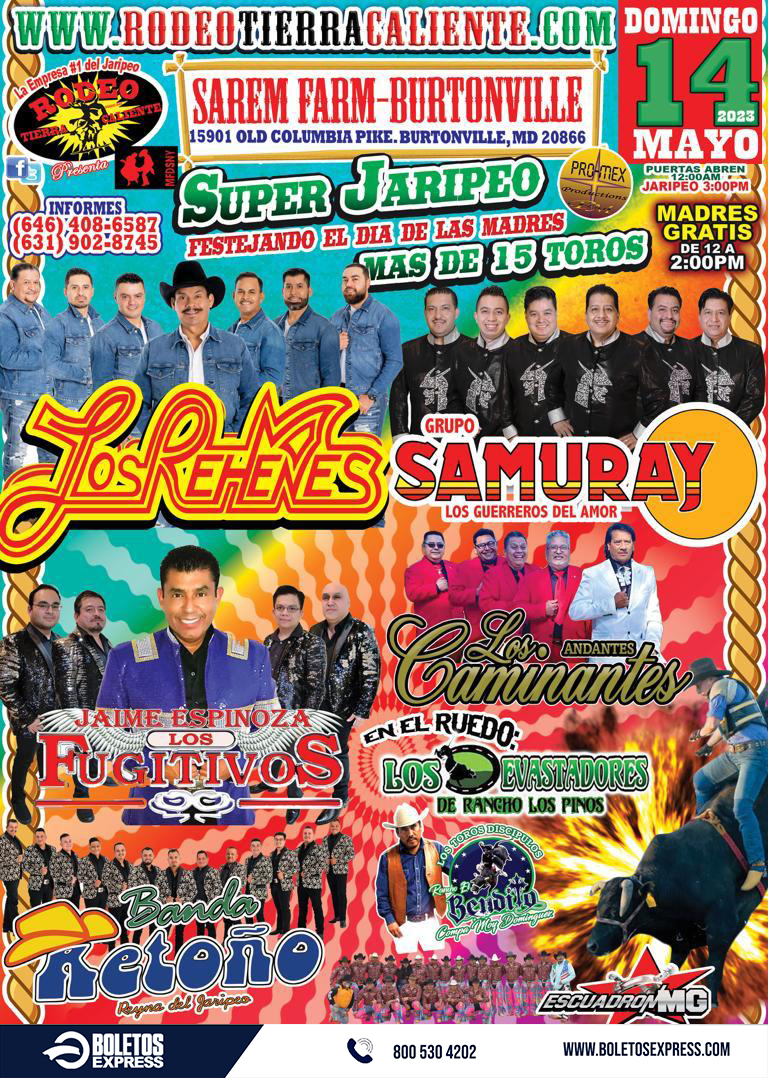 Buy tickets for LOS REHENES | GRUPO SAMURAY | LOS FUGITIVOS | BANDA RETOÑO LOS REHENES | GRUPO SAMURAY | LOS FUGITIVOS | BANDA RETOÑO
