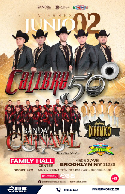 Buy tickets for CALIBRE 50 CALIBRE 50