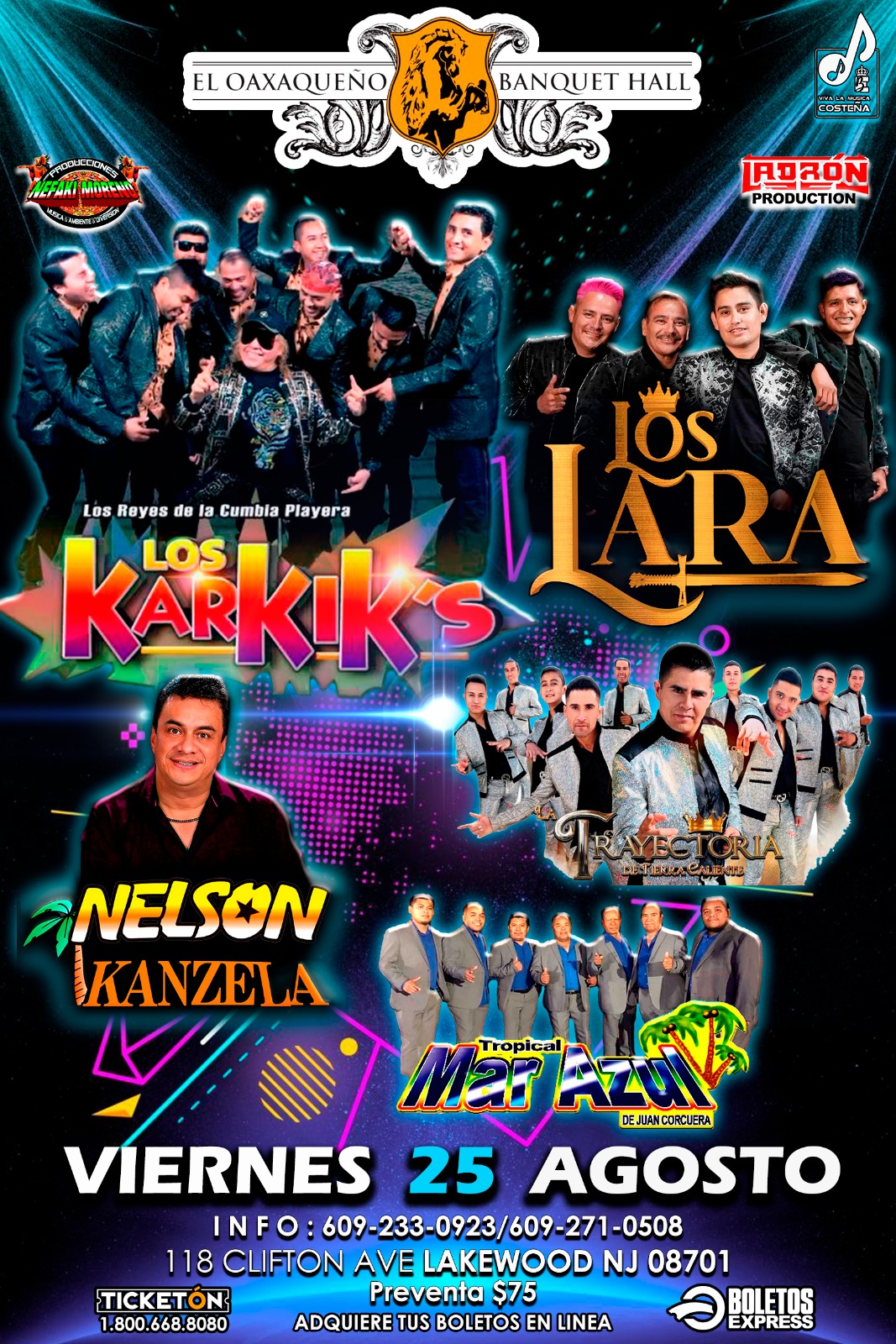 LOS KARKI'S | LOS LARA Tickets - BoletosExpress