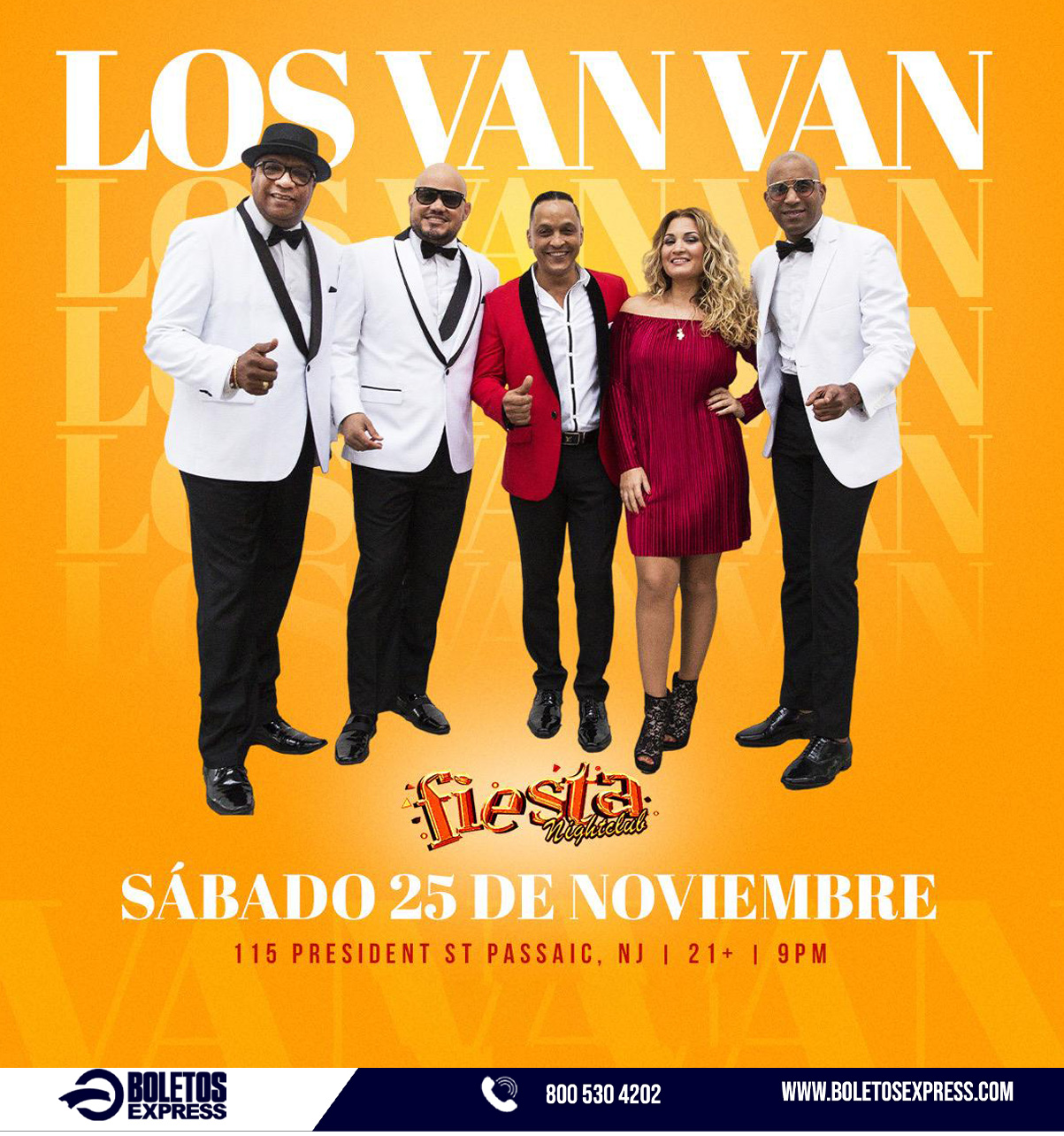 LOS VAN VAN Tickets BoletosExpress