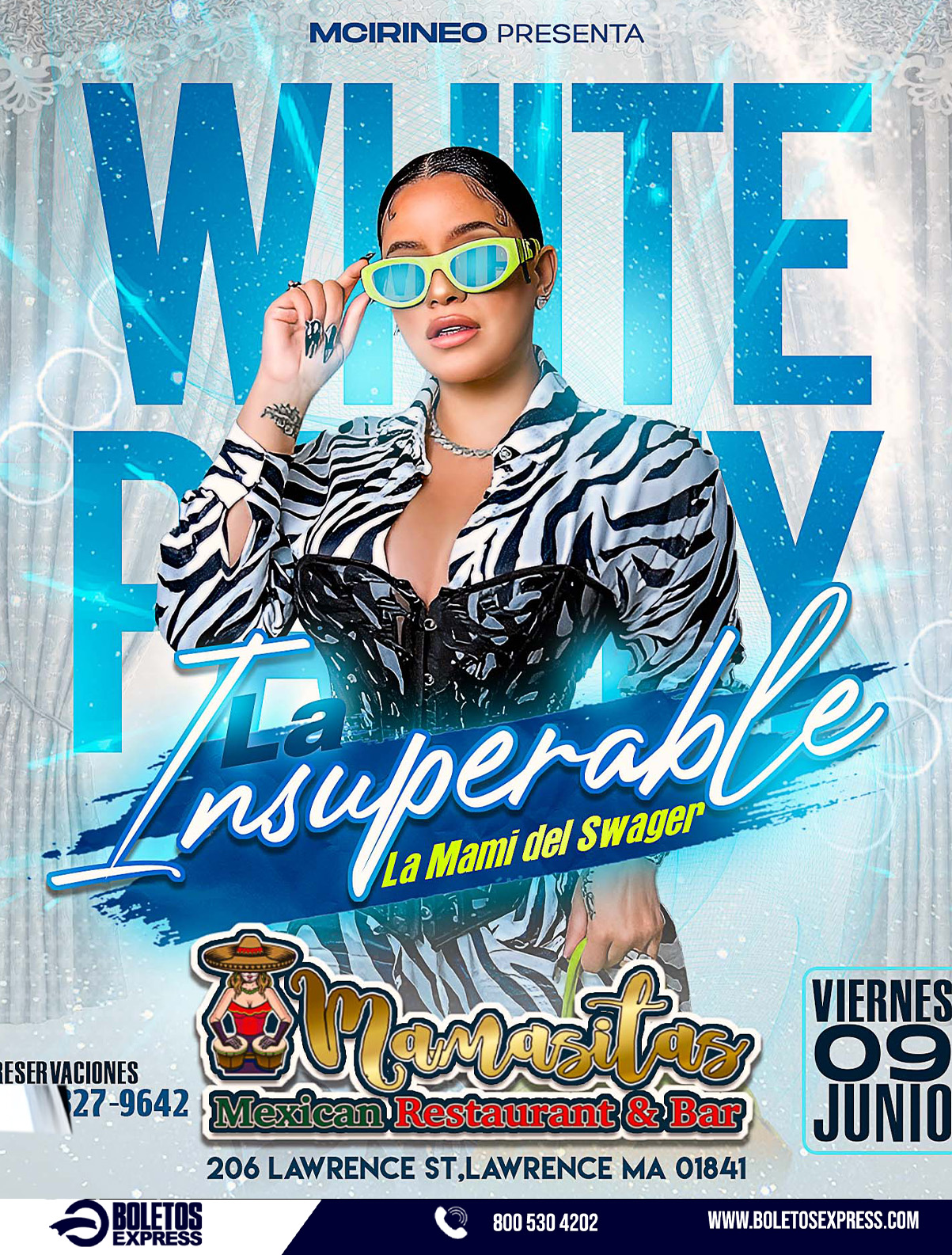 Buy tickets for LA INSUPERABLE WHITE PARTY LA INSUPERABLE WHITE PARTY