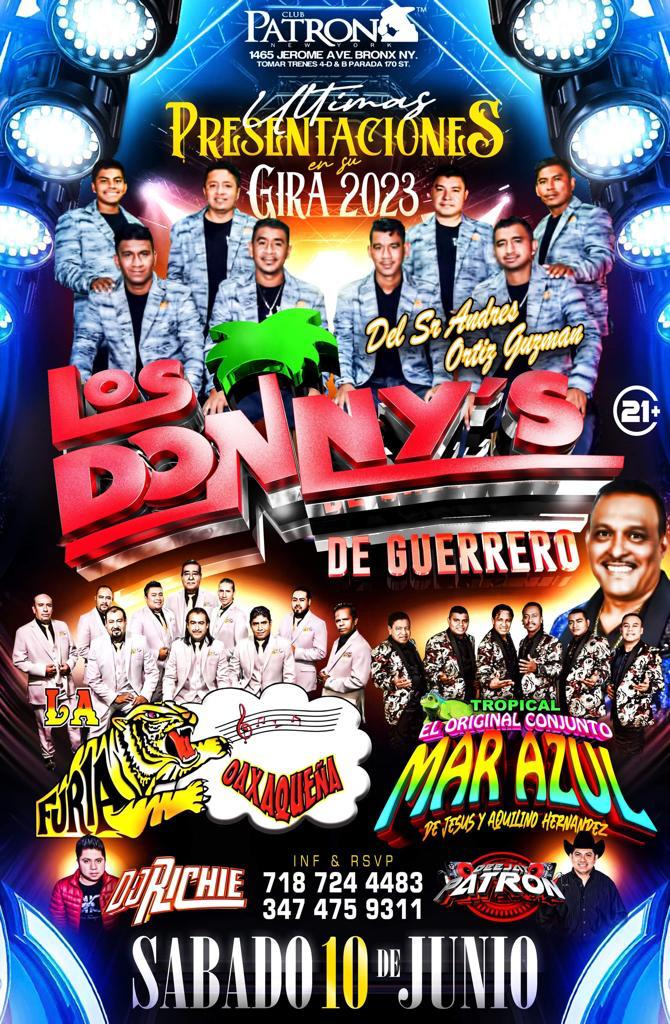 Los Donny's de Guerrero | La Furia Oxaqueña & Tropical El Original Conjunto Mar Azul