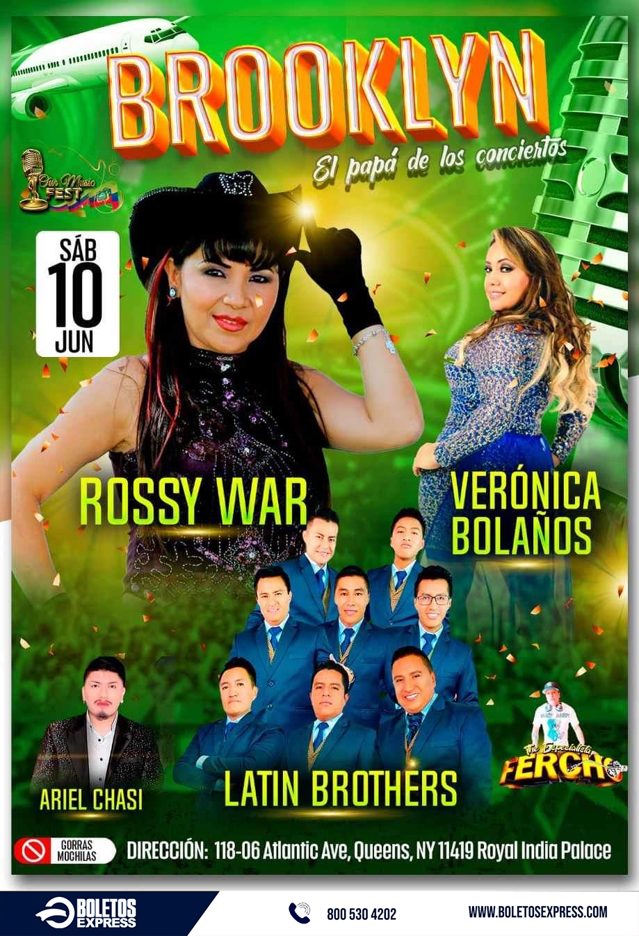 LATIN BROTHERS | ROSSY WAR | VERONICA BOLAÑOS | ARIEL CHASI