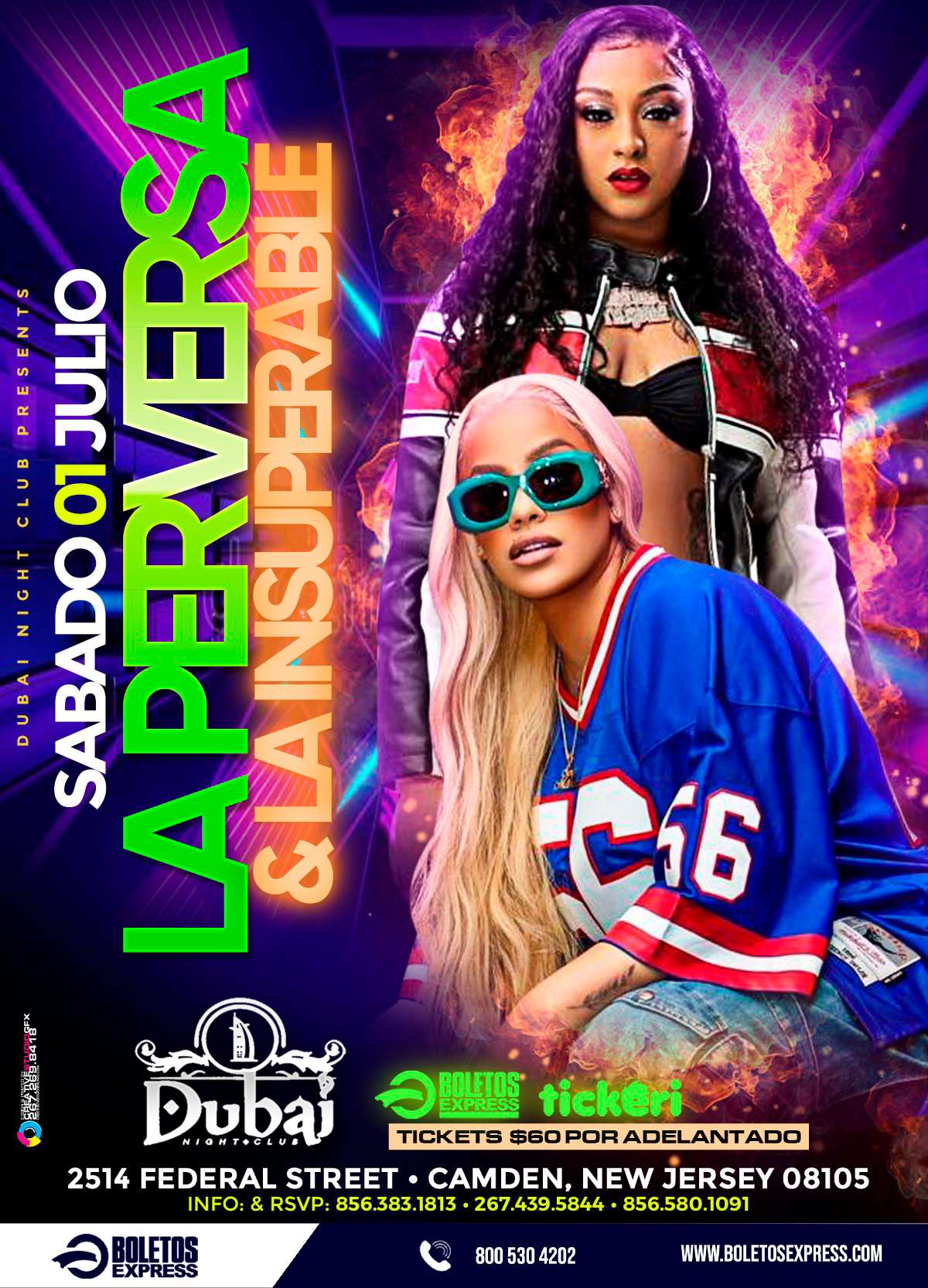 LA PERVERSA & LA INSUPERABLE Tickets BoletosExpress