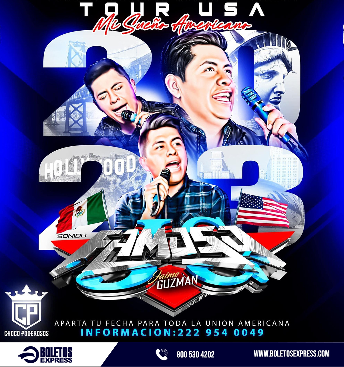 Buy tickets for TOUR MIS SUEÑO AMERICANO CON FAMOSO JAIME GUZMAN TOUR MIS SUEÑO AMERICANO CON FAMOSO JAIME GUZMAN