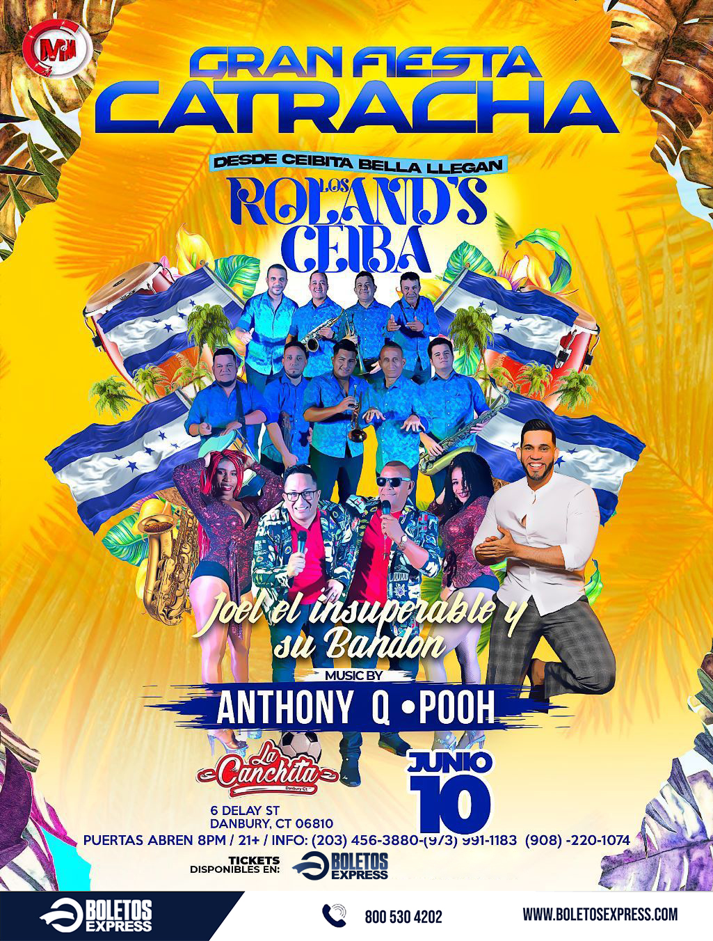 LOS ROLAND'S DE LA CEIBA & JOEL EL INSUPERABLE Y SU BANDON