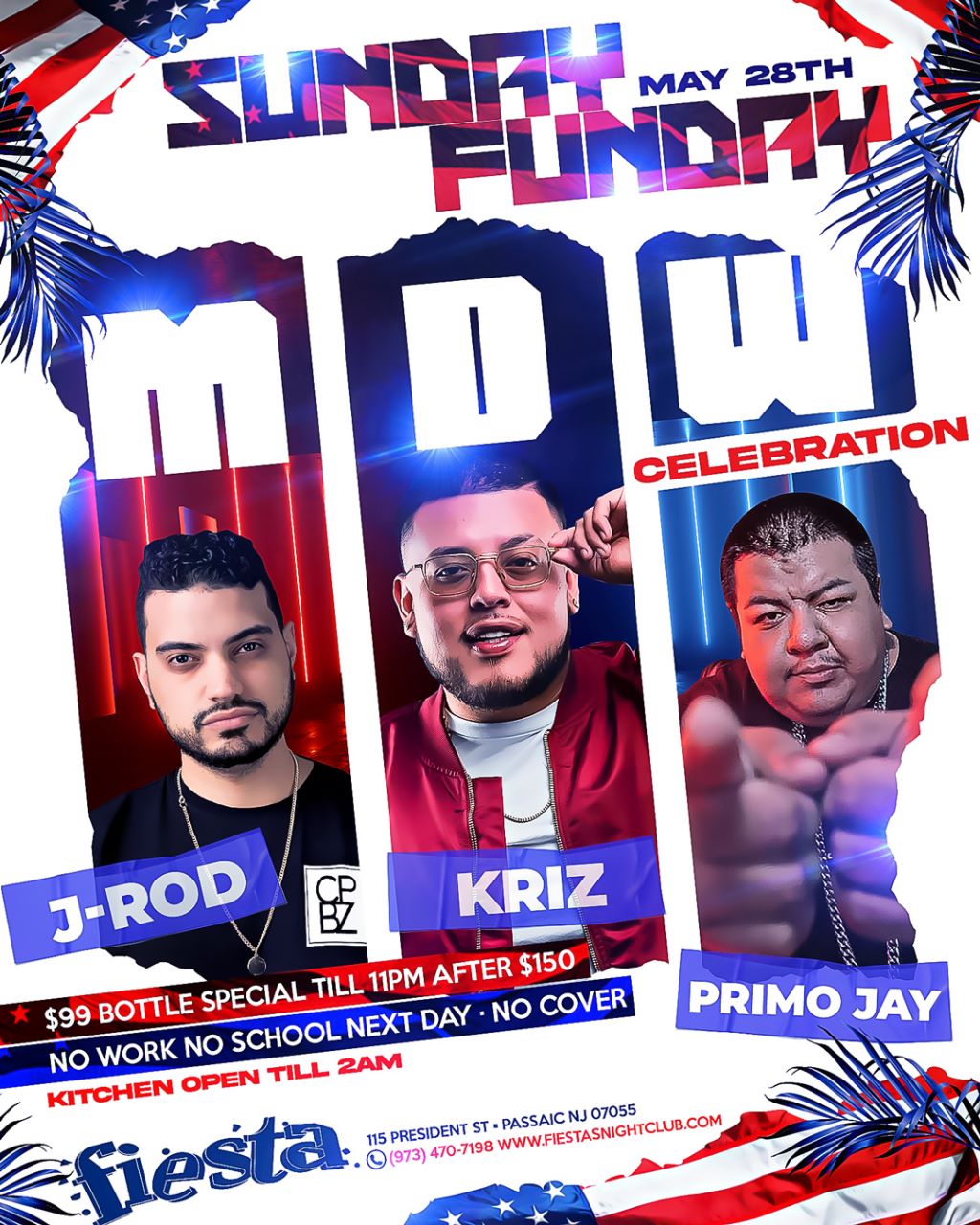Rod Ravaioli Primo J-ROD, KRIZ, PRIMO JAY; MEMORIAL DAY WEEKEND Tickets - BoletosExpress