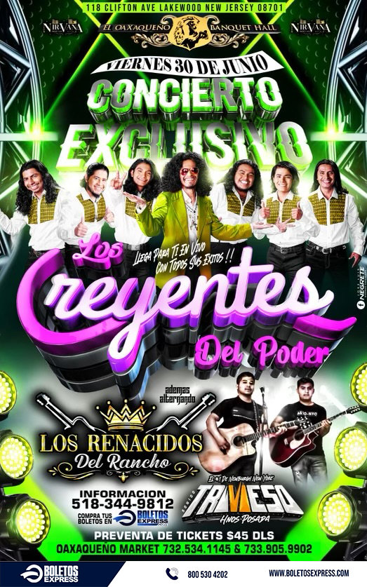 Buy tickets for LOS CREYENTES DEL PODER | LOS CREYENTES DEL PODER |