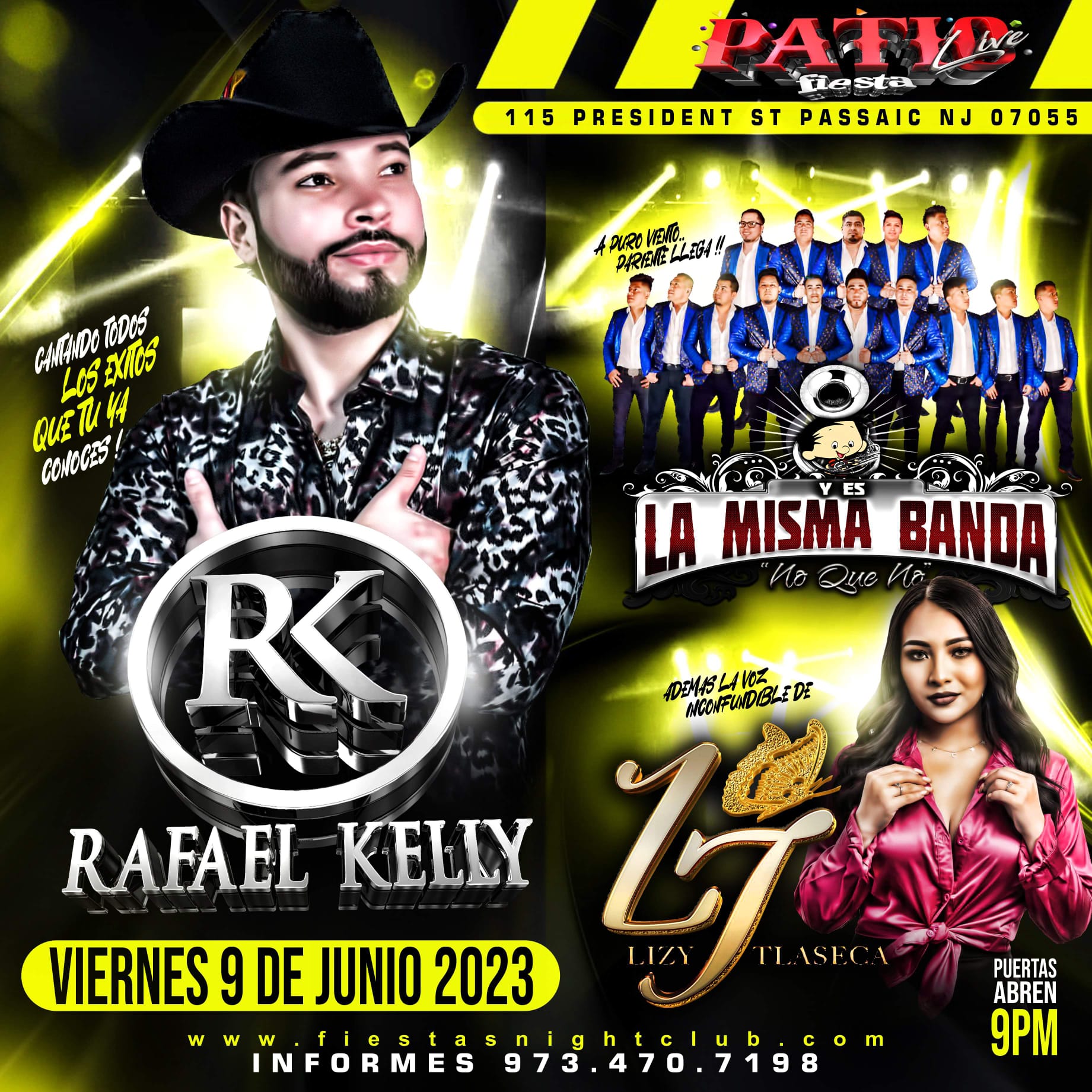Buy tickets for RAFAEL KELLY,LA MISMA BANDA, LIZY TLASECA RAFAEL KELLY,LA MISMA BANDA, LIZY TLASECA