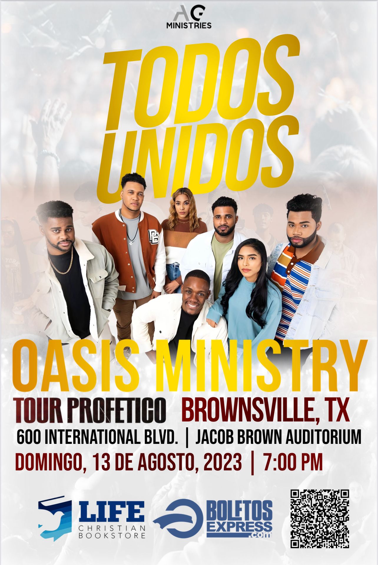 Buy tickets for OASIS MINISTRY - TOUR PROFETICO OASIS MINISTRY - TOUR PROFETICO