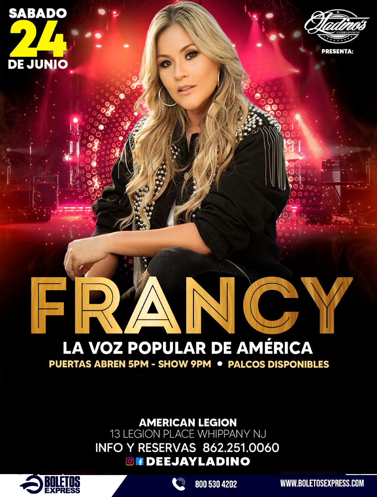 FRANCY LA VOZ POPULAR DE AMERICA
