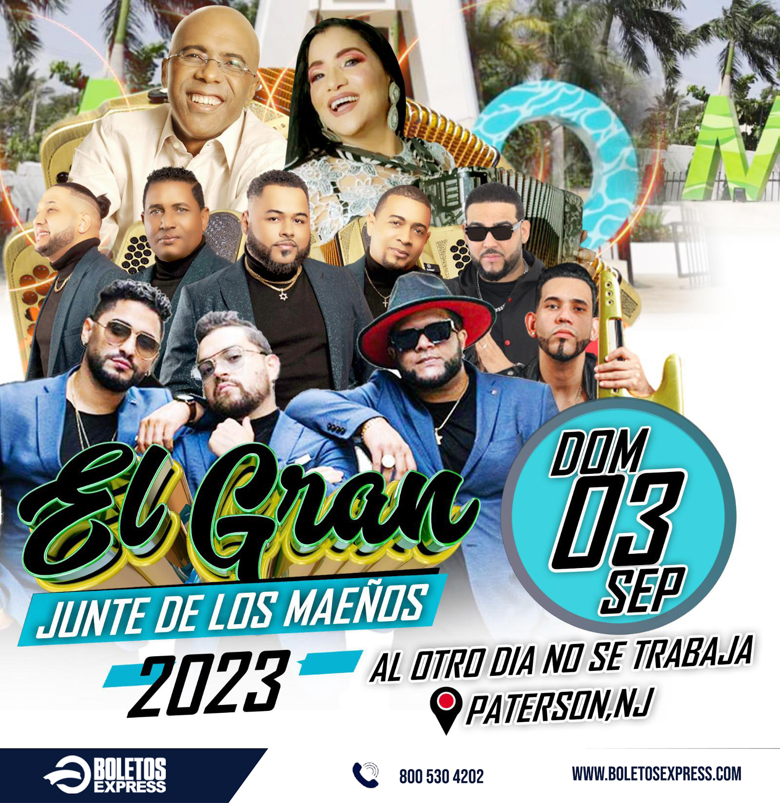 RAMON ORLANDO | THE NEW MAMBO | EL GRUPO D’AHORA | JOEL INSUPERABLE | MARIA DÍAZ | DJ ANEUDY