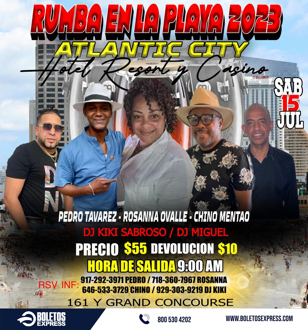 RUMBA EN LA PLAYA 2023 - ATLANTIC CITY HOTEL RESORT & CASINO