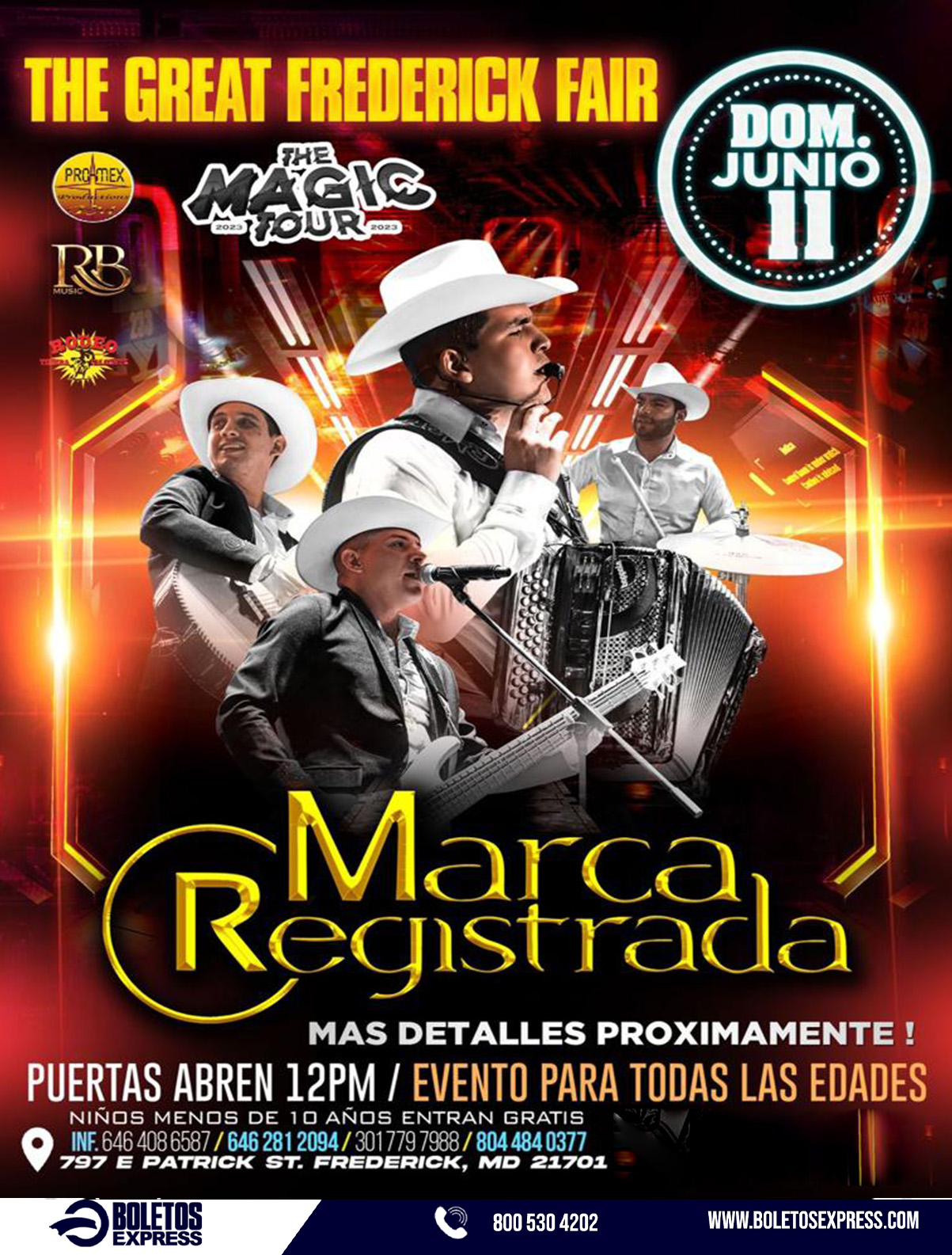 MARCA REGISTRADA, THE MAGIC TOUR 2025 Tickets BoletosExpress