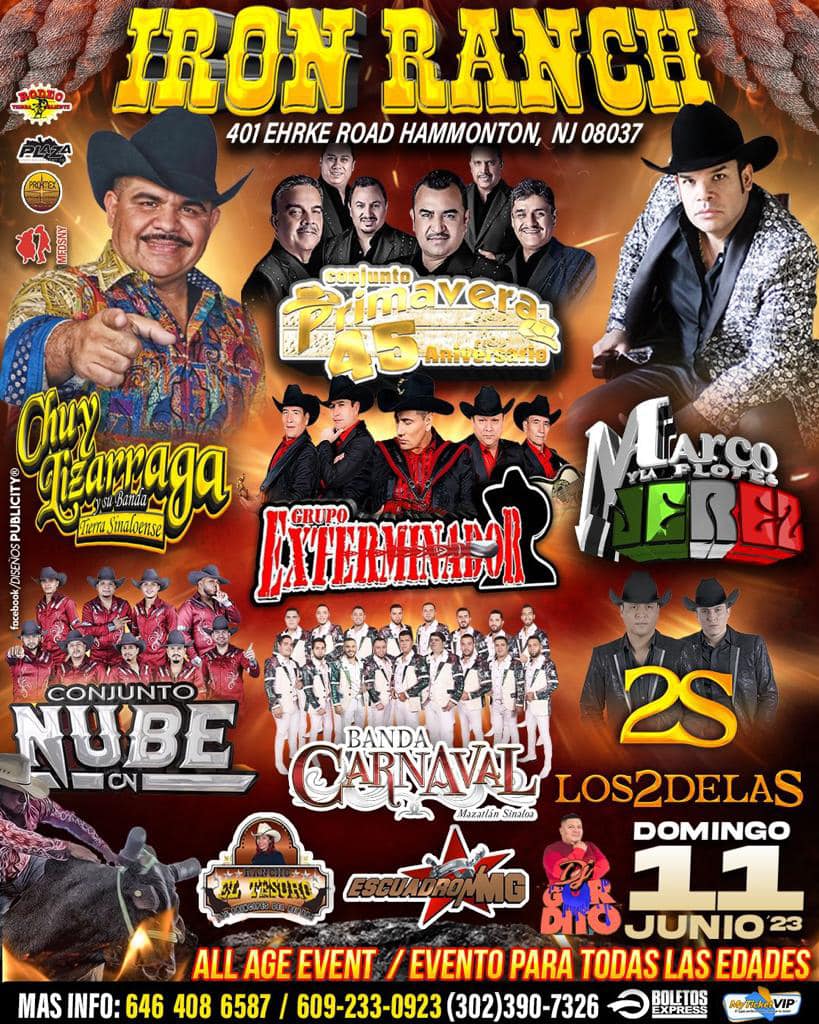 Buy tickets for JARIPEO CON CONJUNTO PRIMAVERA | CHUY LIZARRAGA | GRUPO EXTERMINADOR JARIPEO CON CONJUNTO PRIMAVERA | CHUY LIZARRAGA | GRUPO EXTERMINADOR