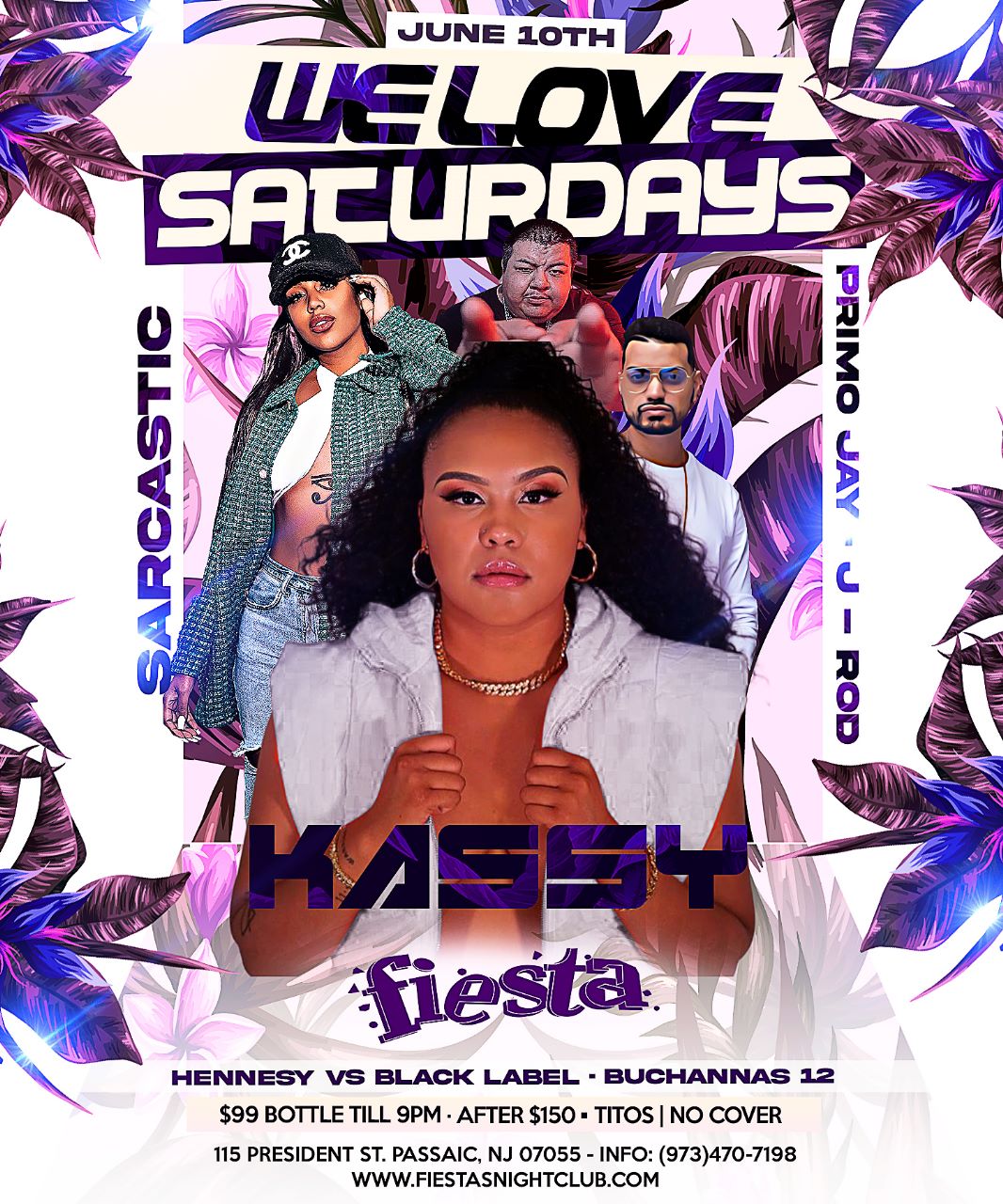 Buy tickets for KASSY-SARCASTIC-PRIMO JAY-J-ROD KASSY-SARCASTIC-PRIMO JAY-J-ROD