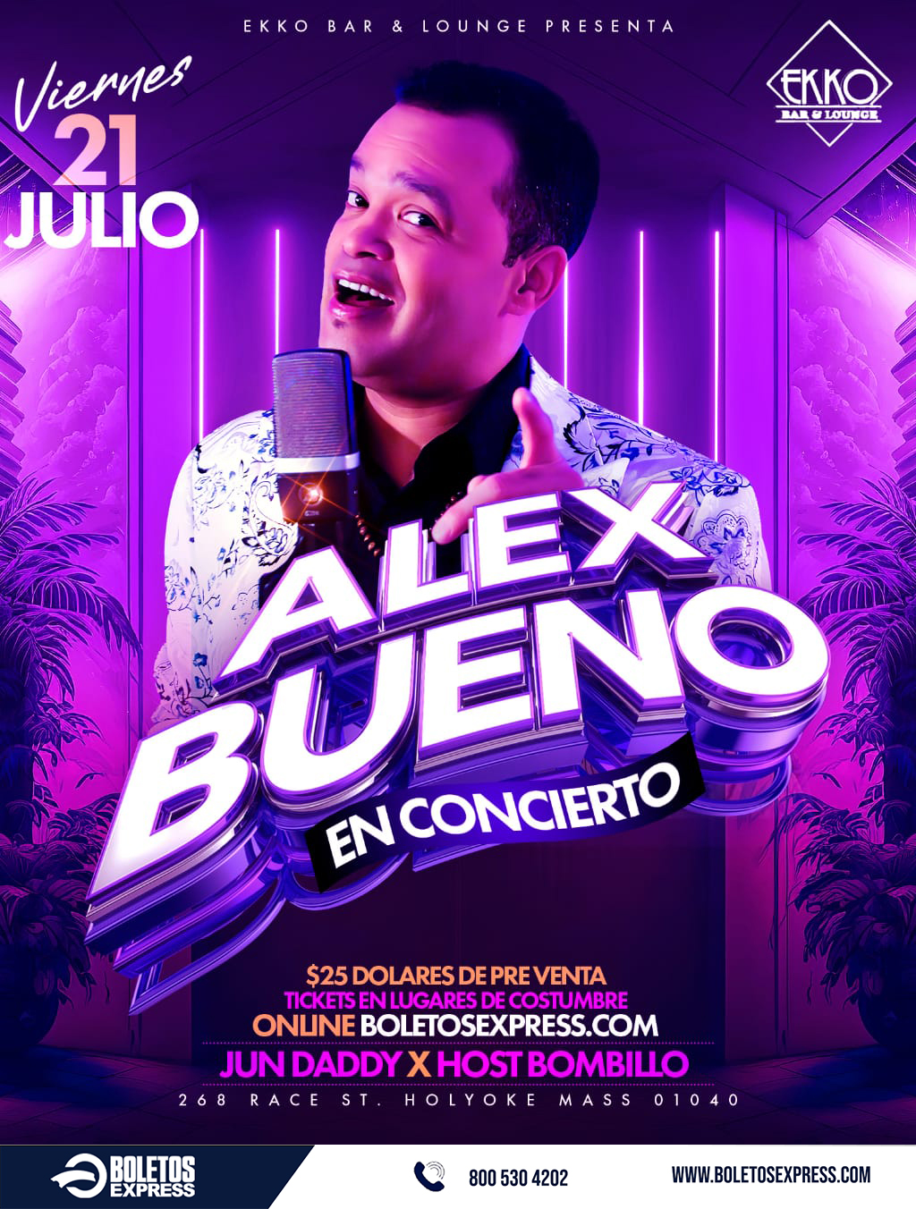 Buy tickets for ALEX BUENO ALEX BUENO