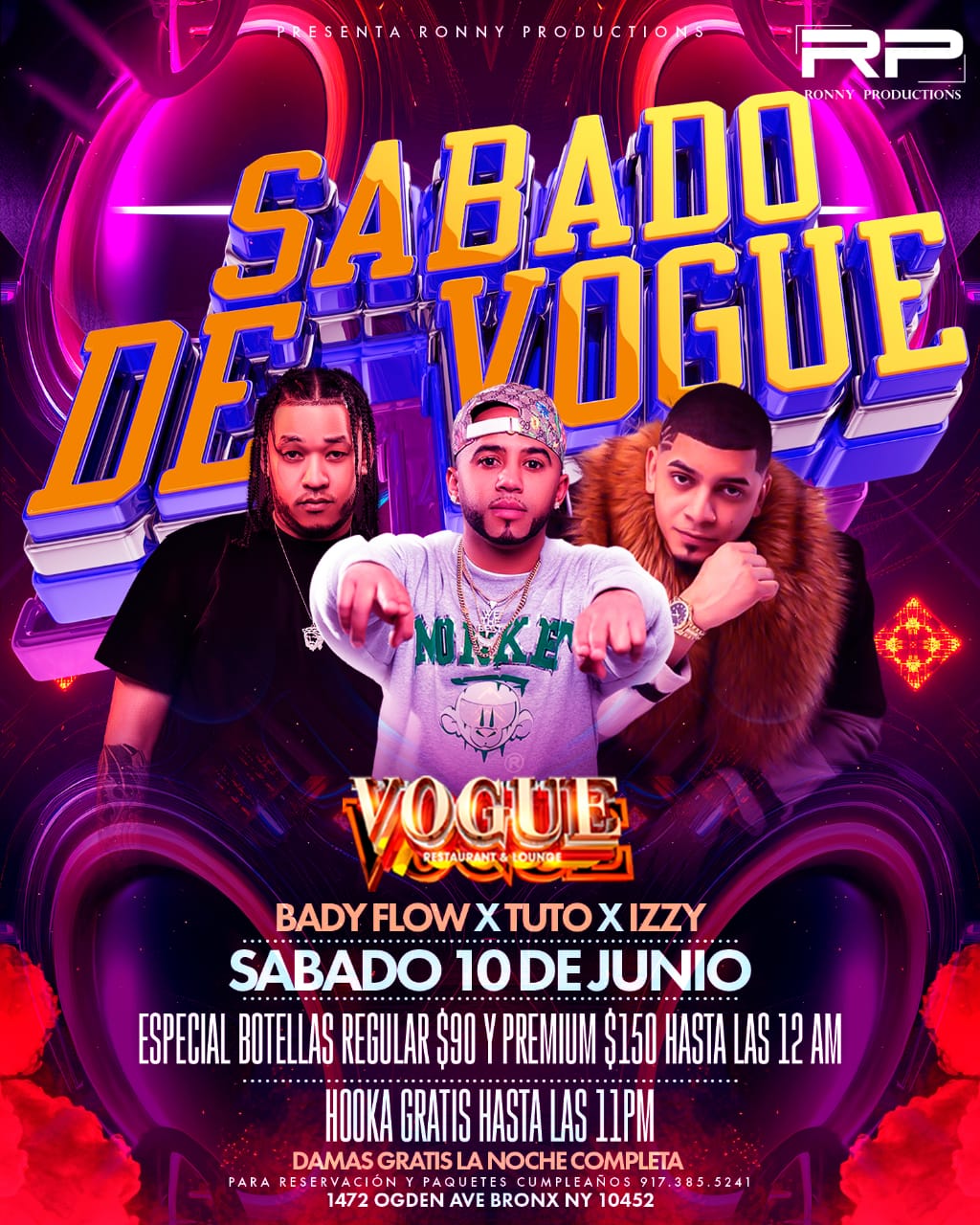 Buy tickets for Sabado de vogue Sabado de vogue