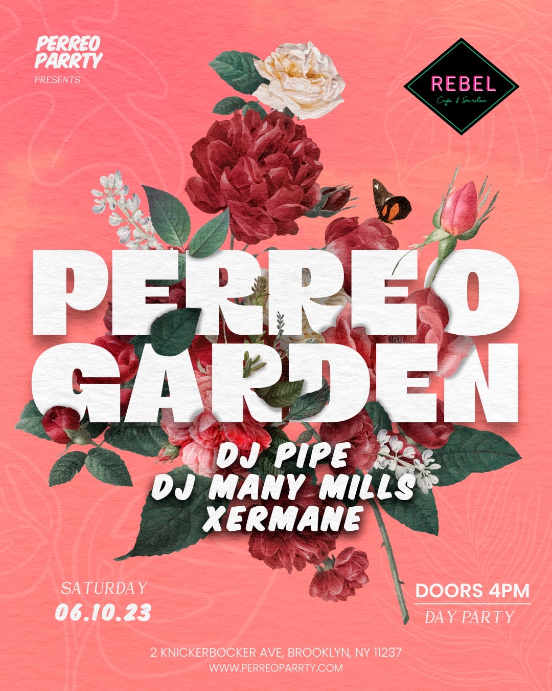 Buy tickets for Perreo Garden - Latin Day Party - Summer Series Perreo Garden - Latin Day Party - Summer Series