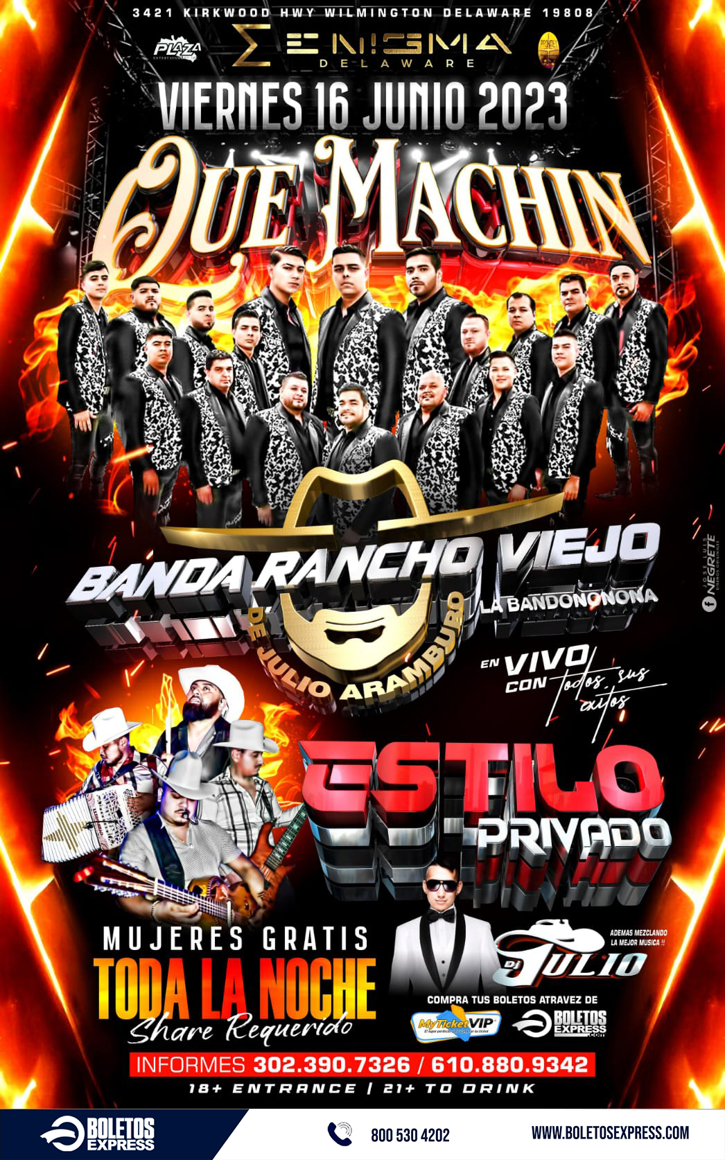 Buy tickets for BANDA RANCHO VIEJO & ESTILO PRIVADO BANDA RANCHO VIEJO & ESTILO PRIVADO