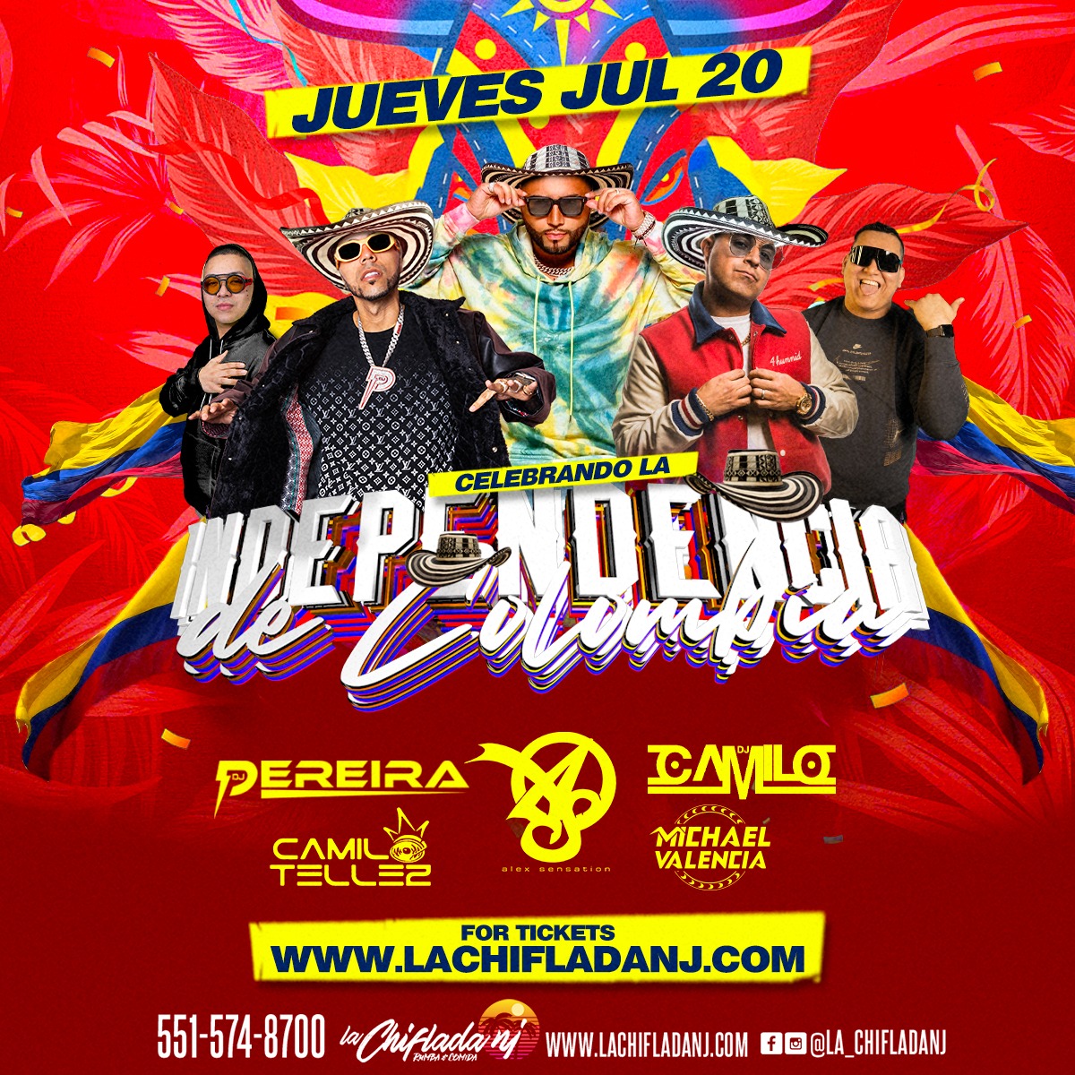 Buy tickets for ALEX SENSATION EN VIVO EN LA CHIFLADA ALEX SENSATION EN VIVO EN LA CHIFLADA