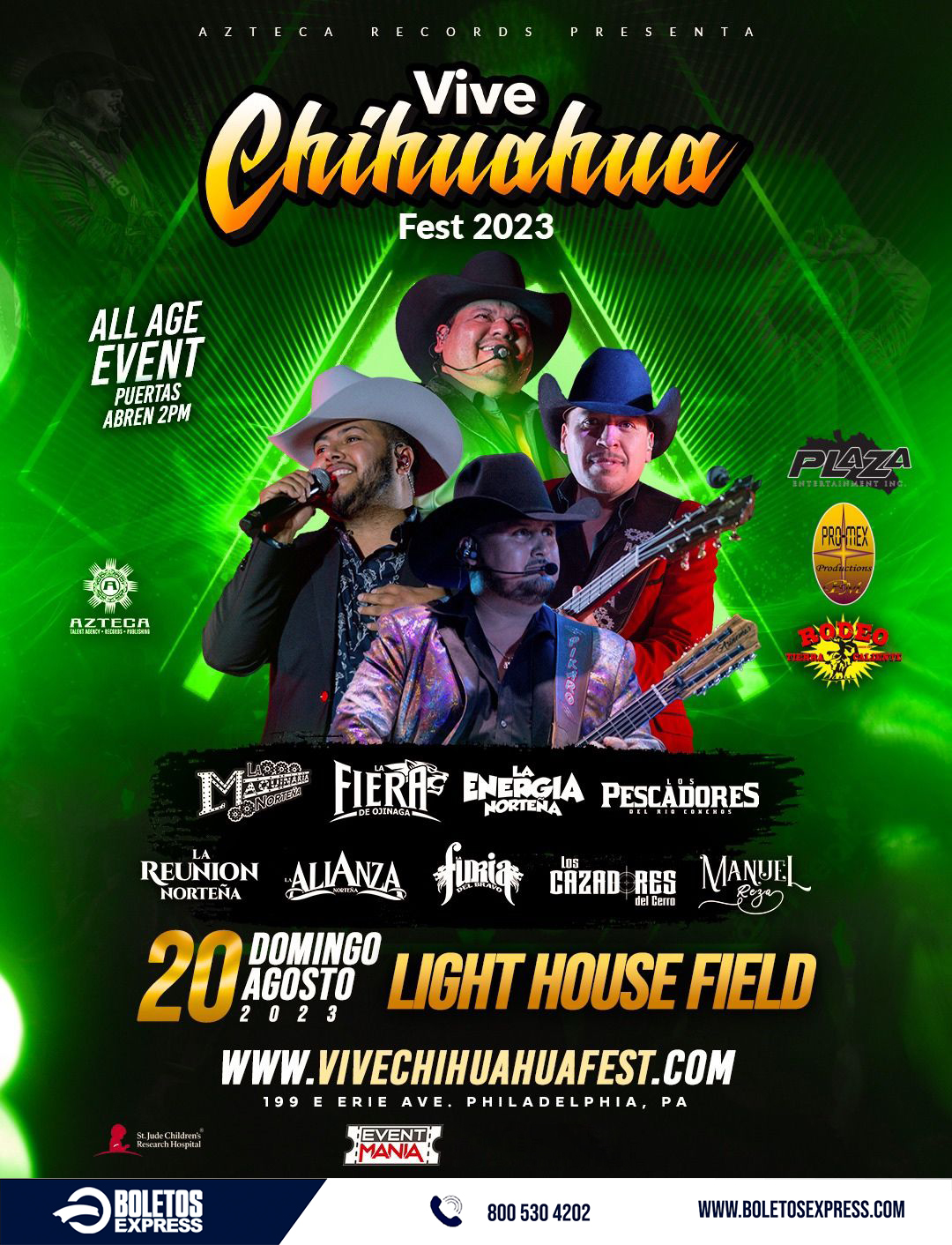 VIVE CHIHUAHUA FEST 2023 Tickets BoletosExpress